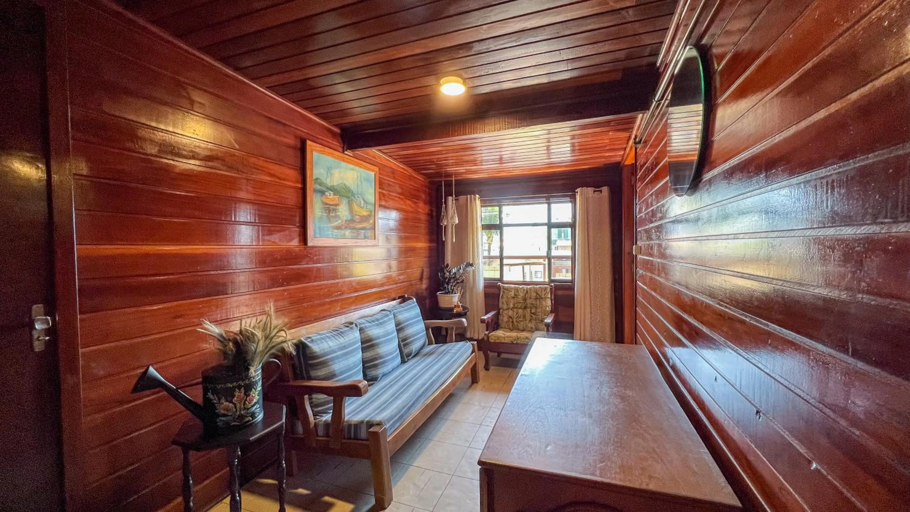 Living room in Pousada Amanhecer do Itaguá