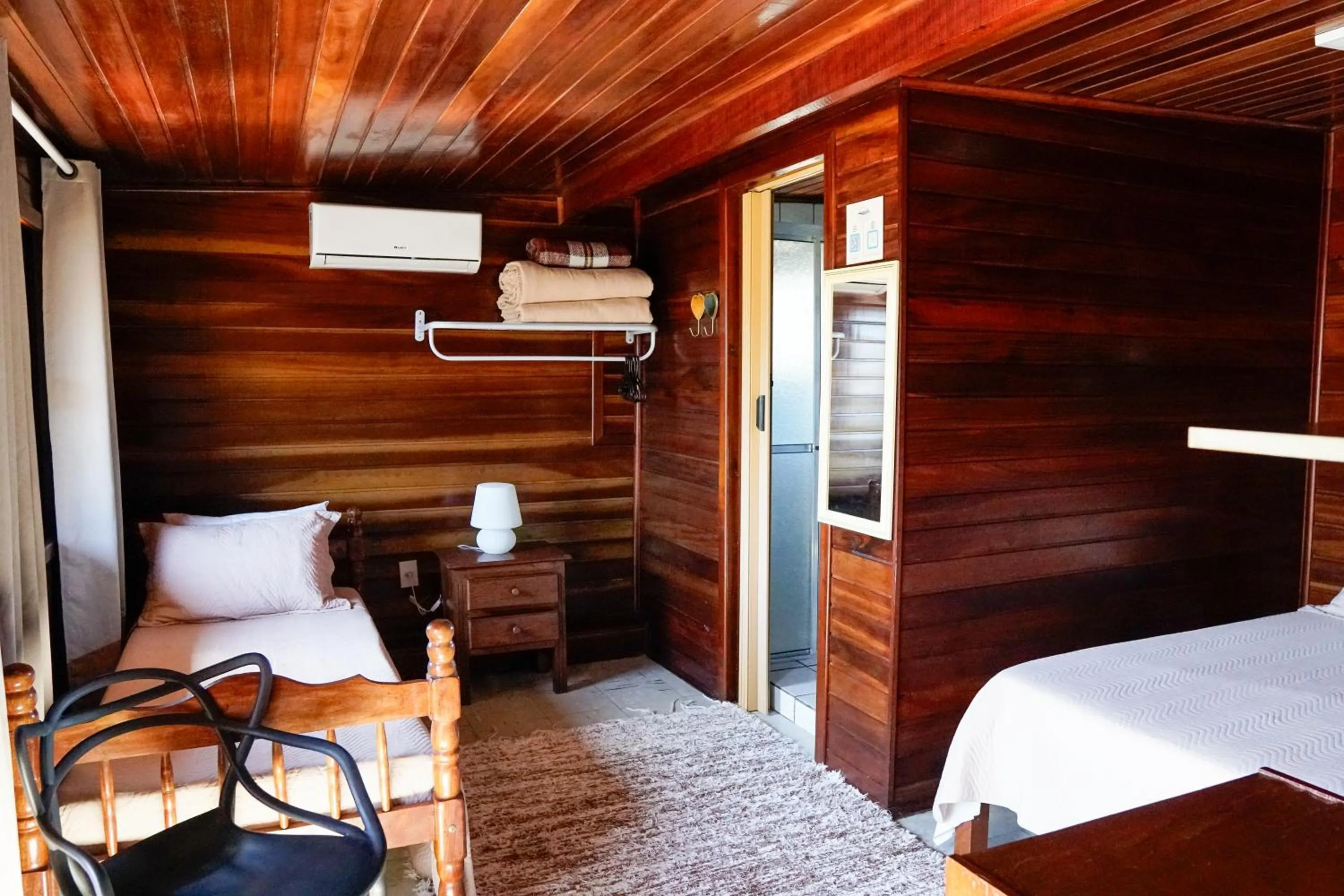 Bed in Pousada Amanhecer do Itaguá