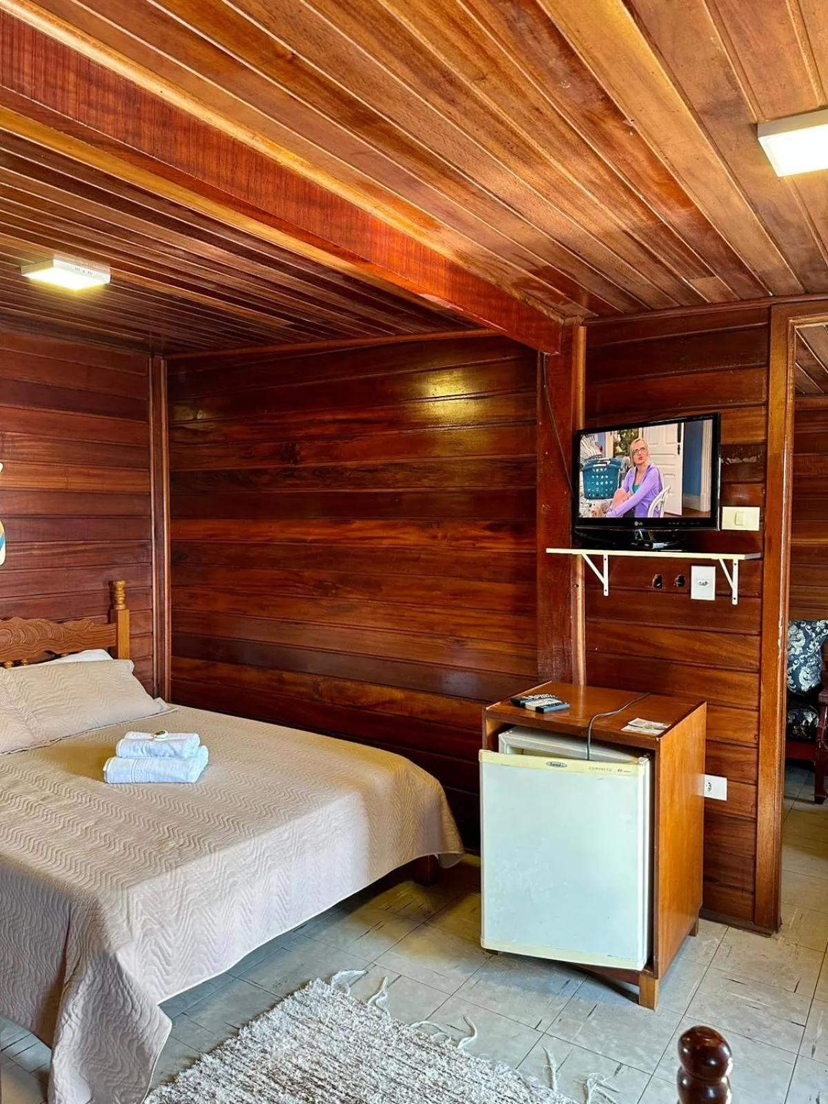 TV and multimedia in Pousada Amanhecer do Itaguá