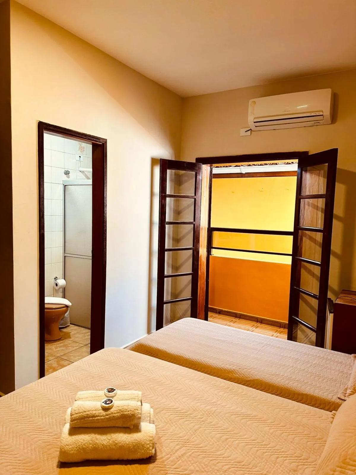 Photo of the whole room in Pousada Amanhecer do Itaguá