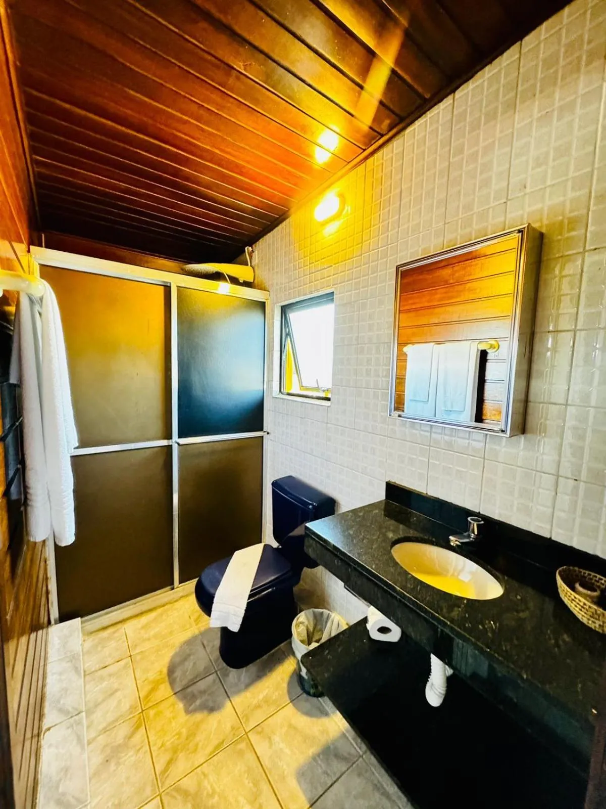 Bathroom in Pousada Amanhecer do Itaguá