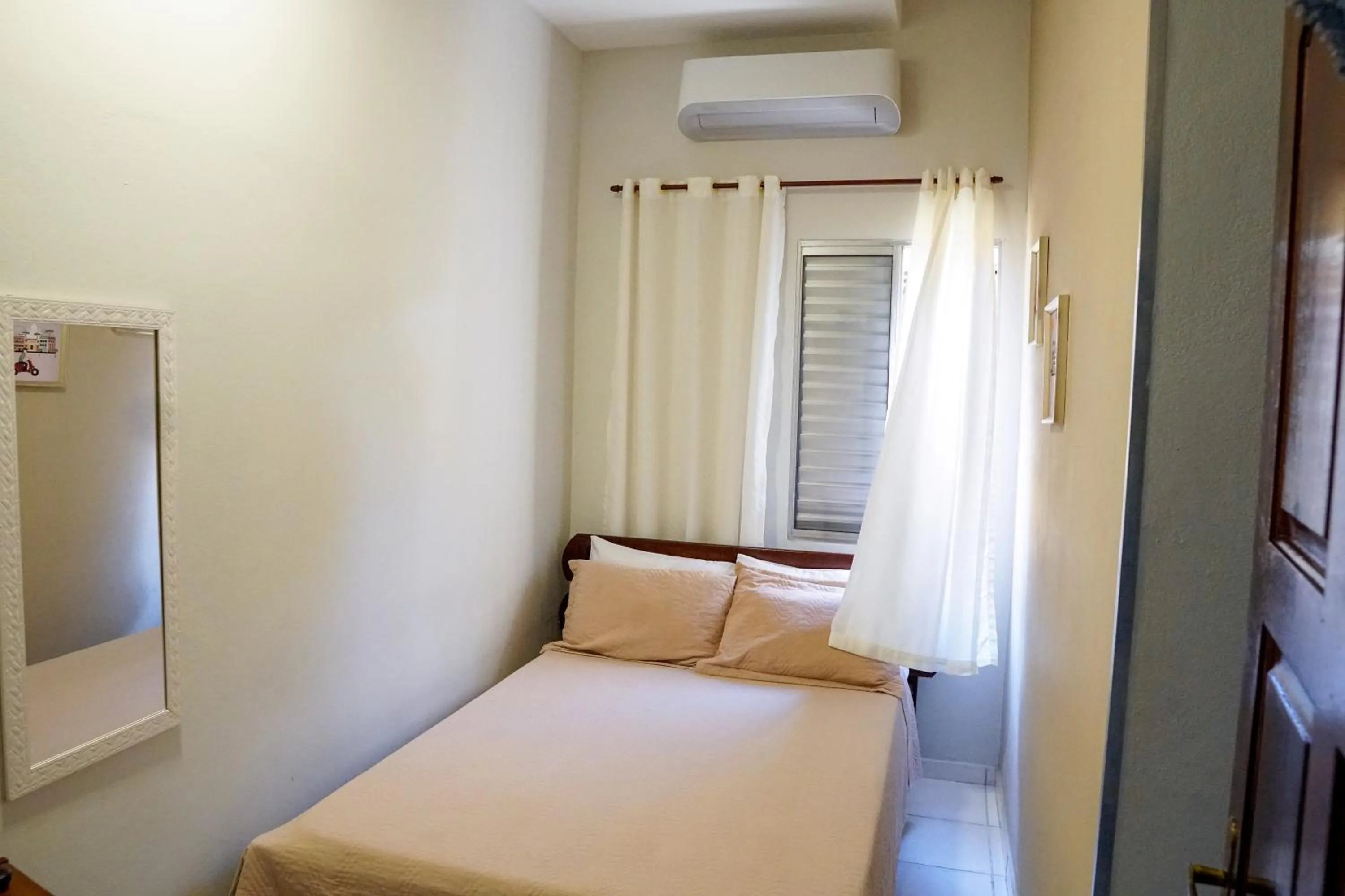 Bed in Pousada Amanhecer do Itaguá