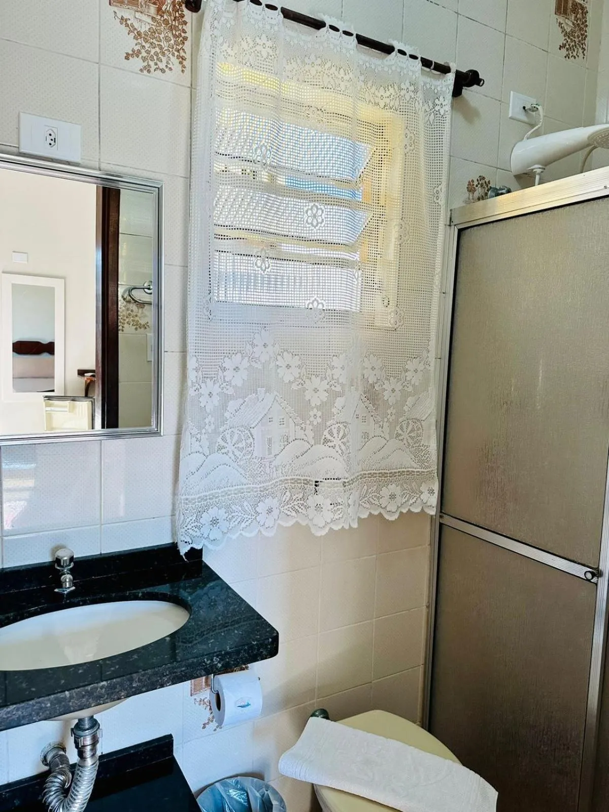 Bathroom in Pousada Amanhecer do Itaguá