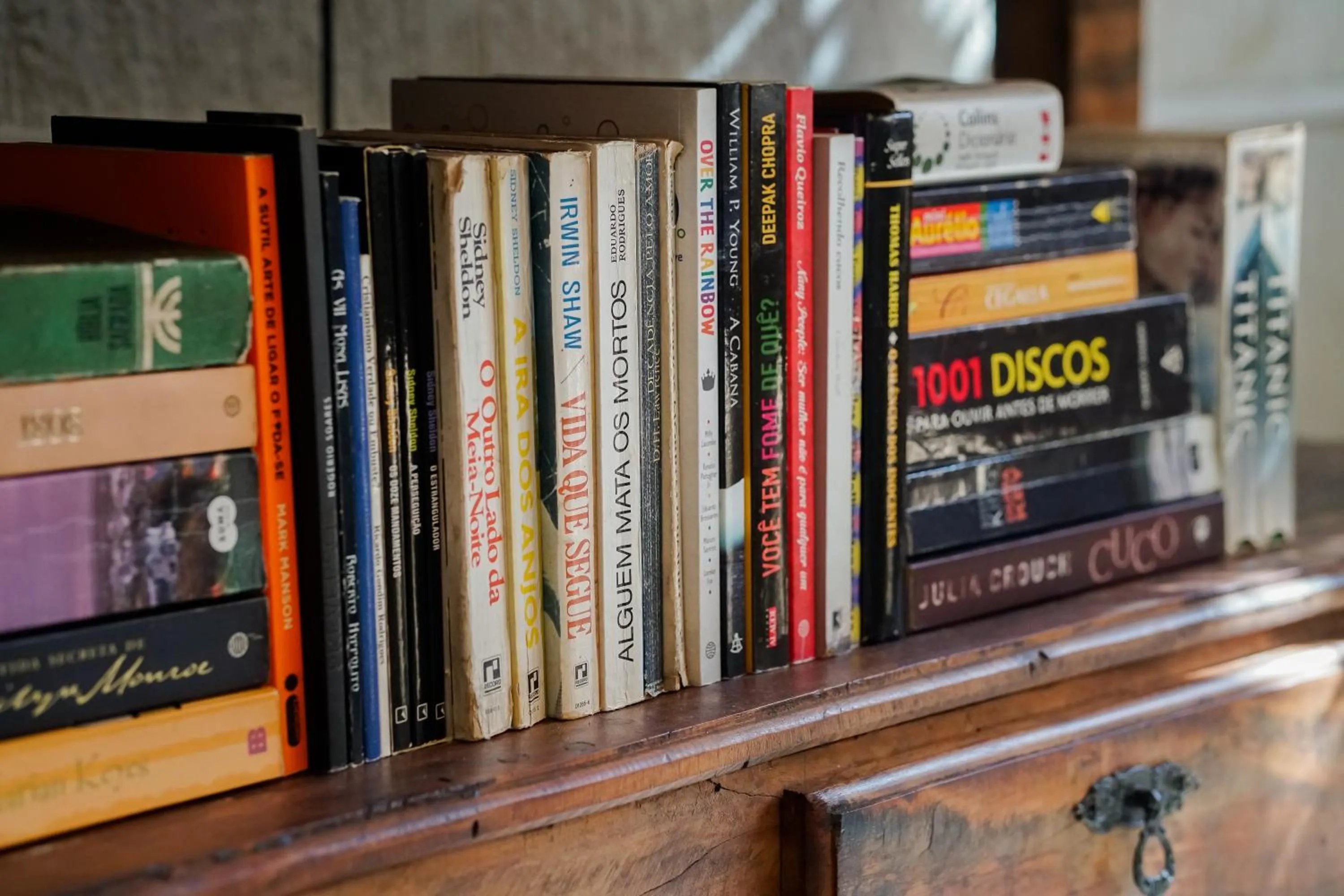 Communal lounge/ TV room in Pousada Amanhecer do Itaguá