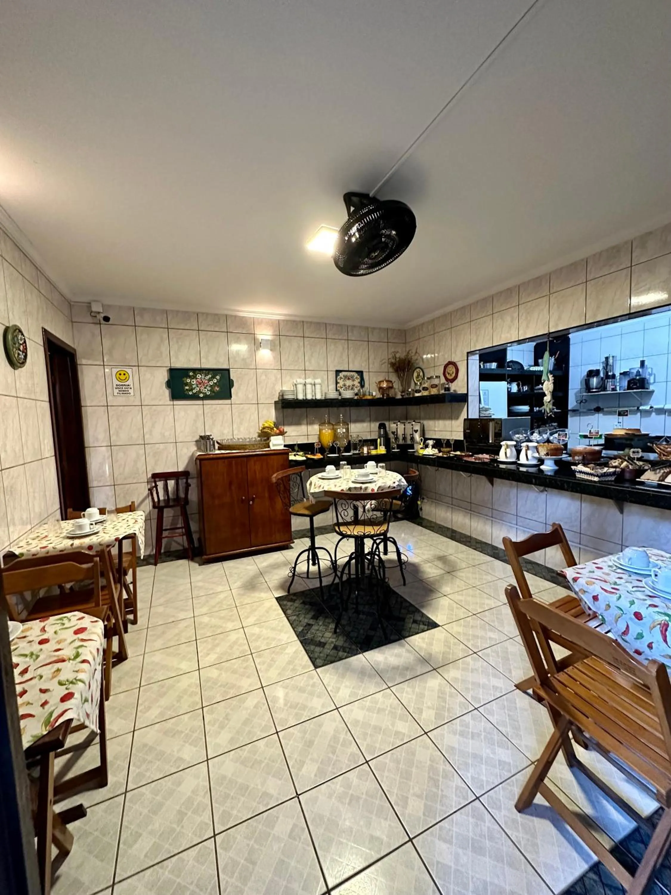 Breakfast in Pousada Amanhecer do Itaguá