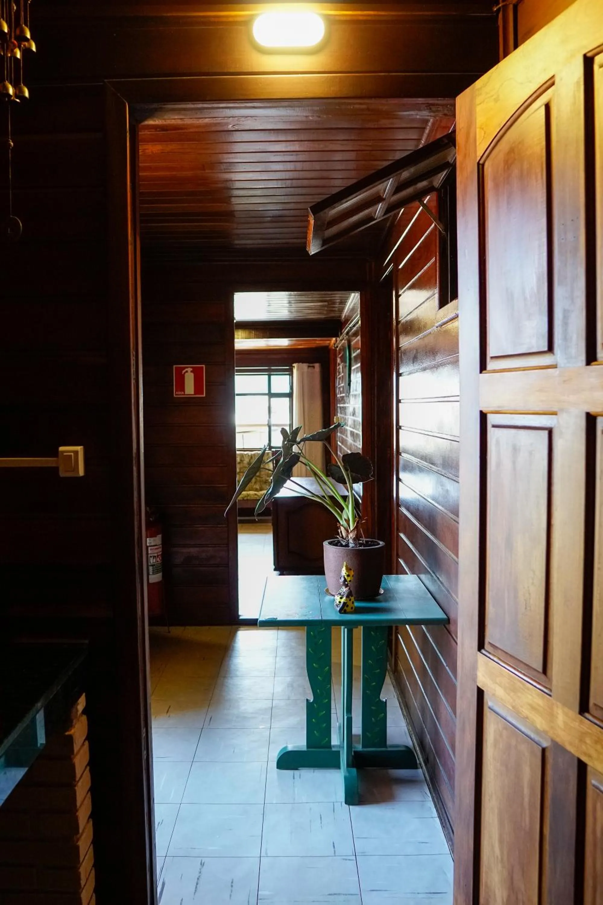 Living room in Pousada Amanhecer do Itaguá