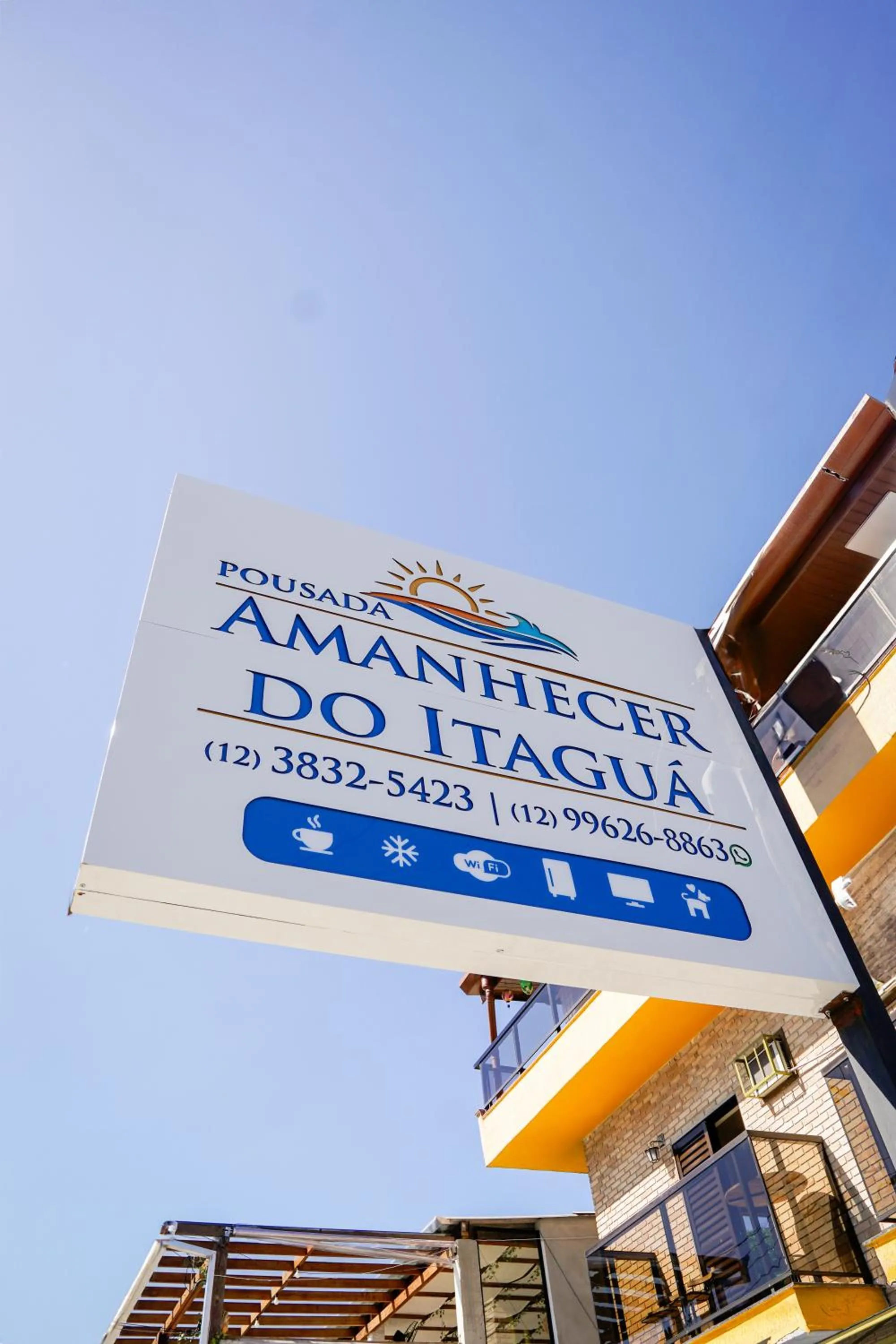 Facade/entrance in Pousada Amanhecer do Itaguá