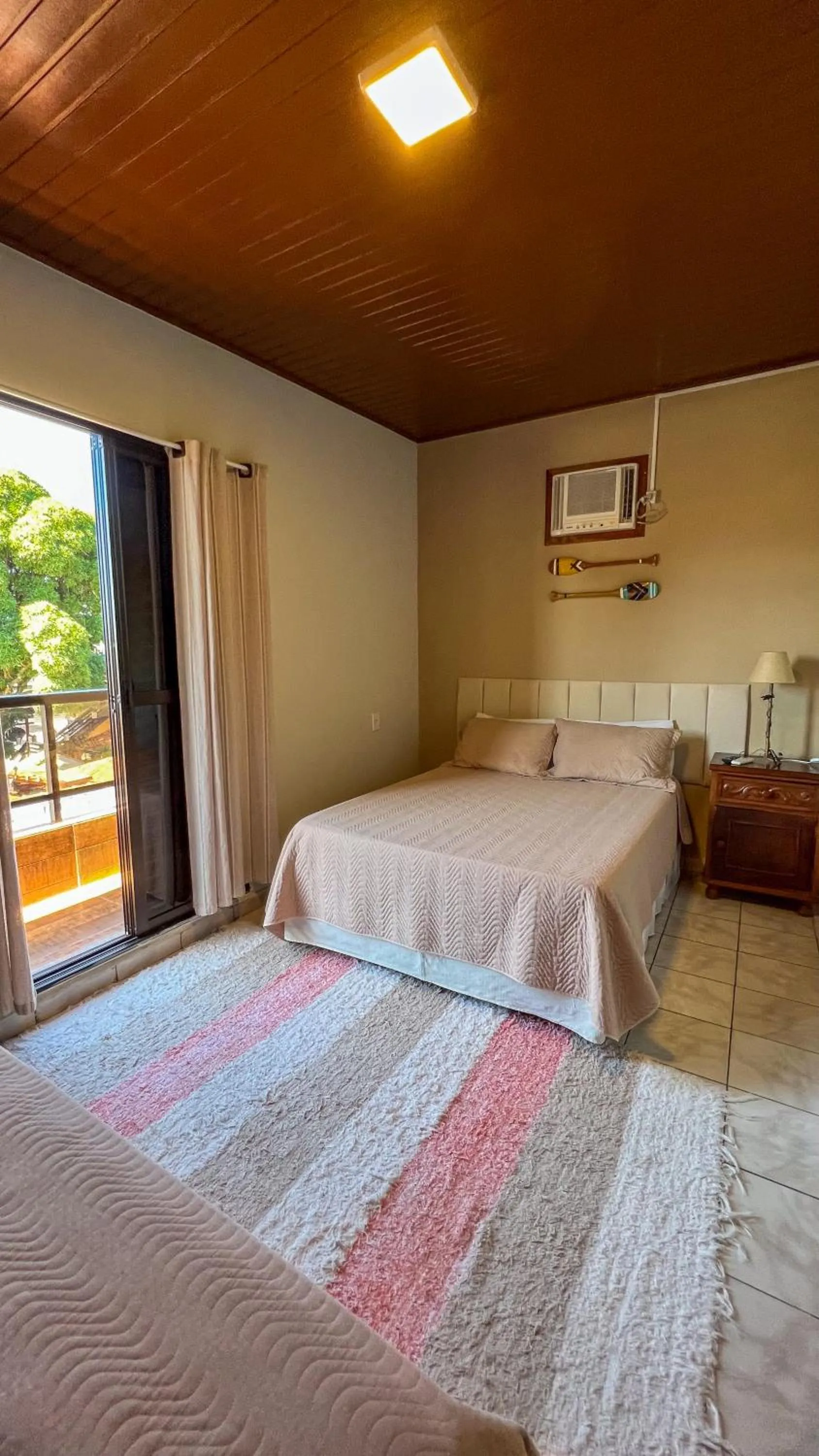 Bed in Pousada Amanhecer do Itaguá