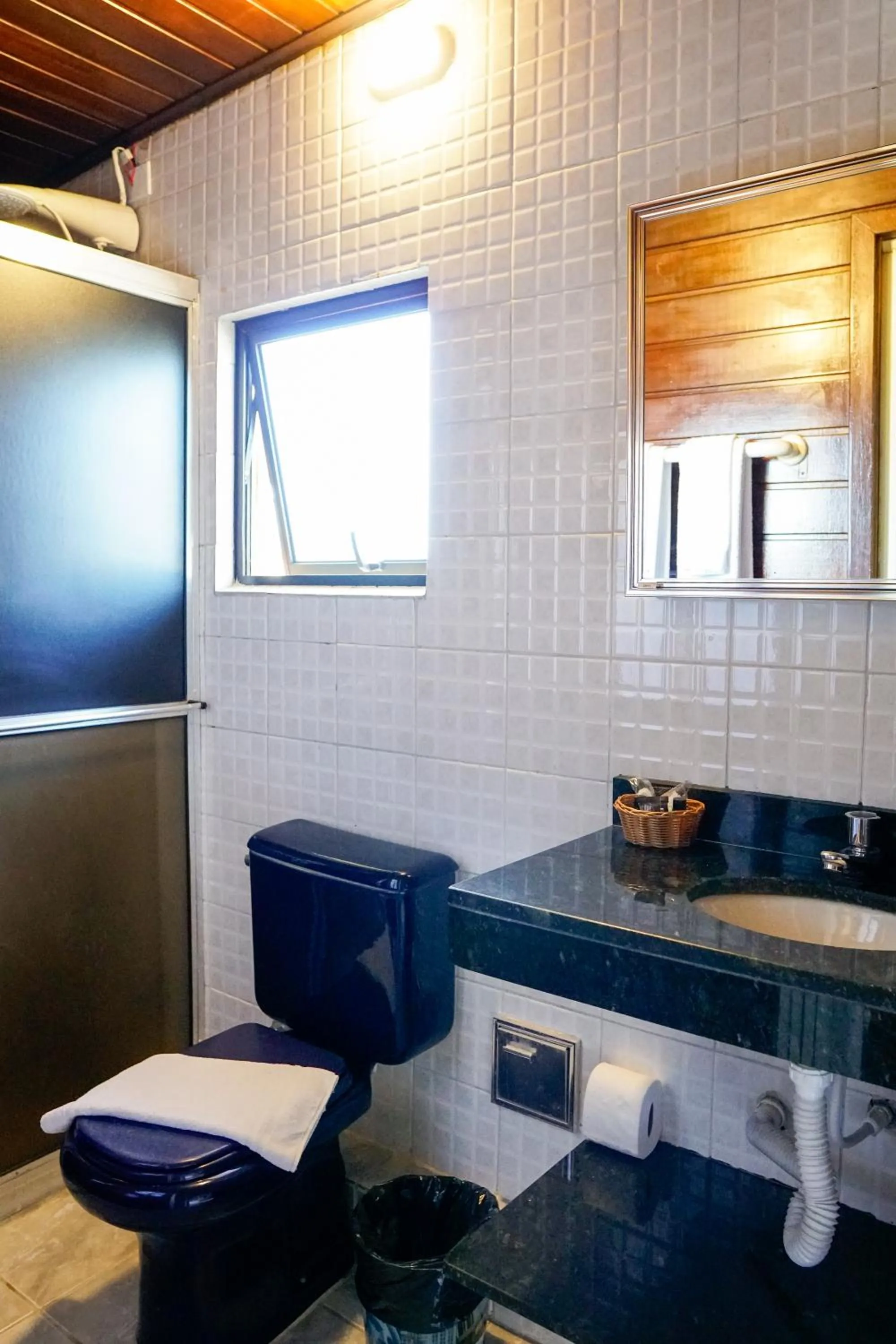 Bathroom in Pousada Amanhecer do Itaguá