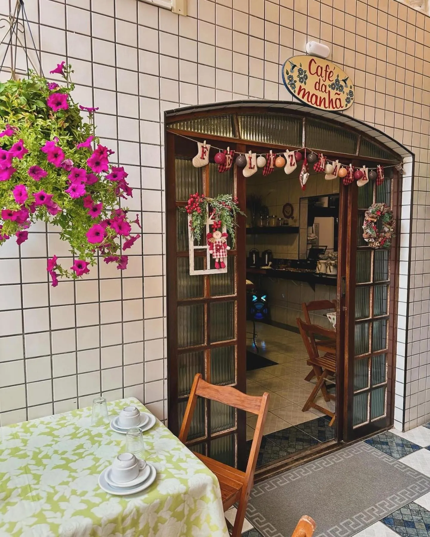 Breakfast in Pousada Amanhecer do Itaguá