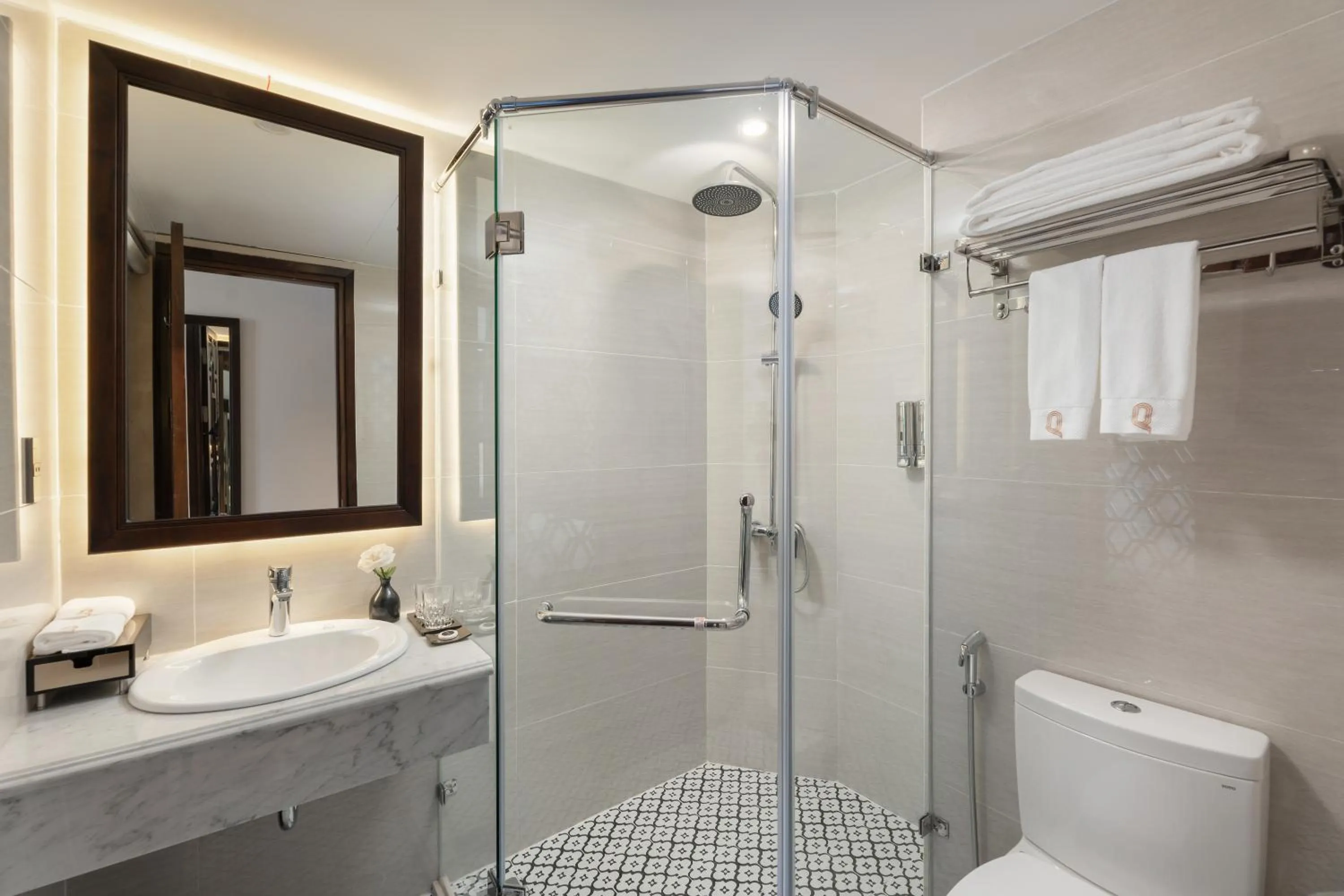 Bathroom in The Q Boutique Hotel