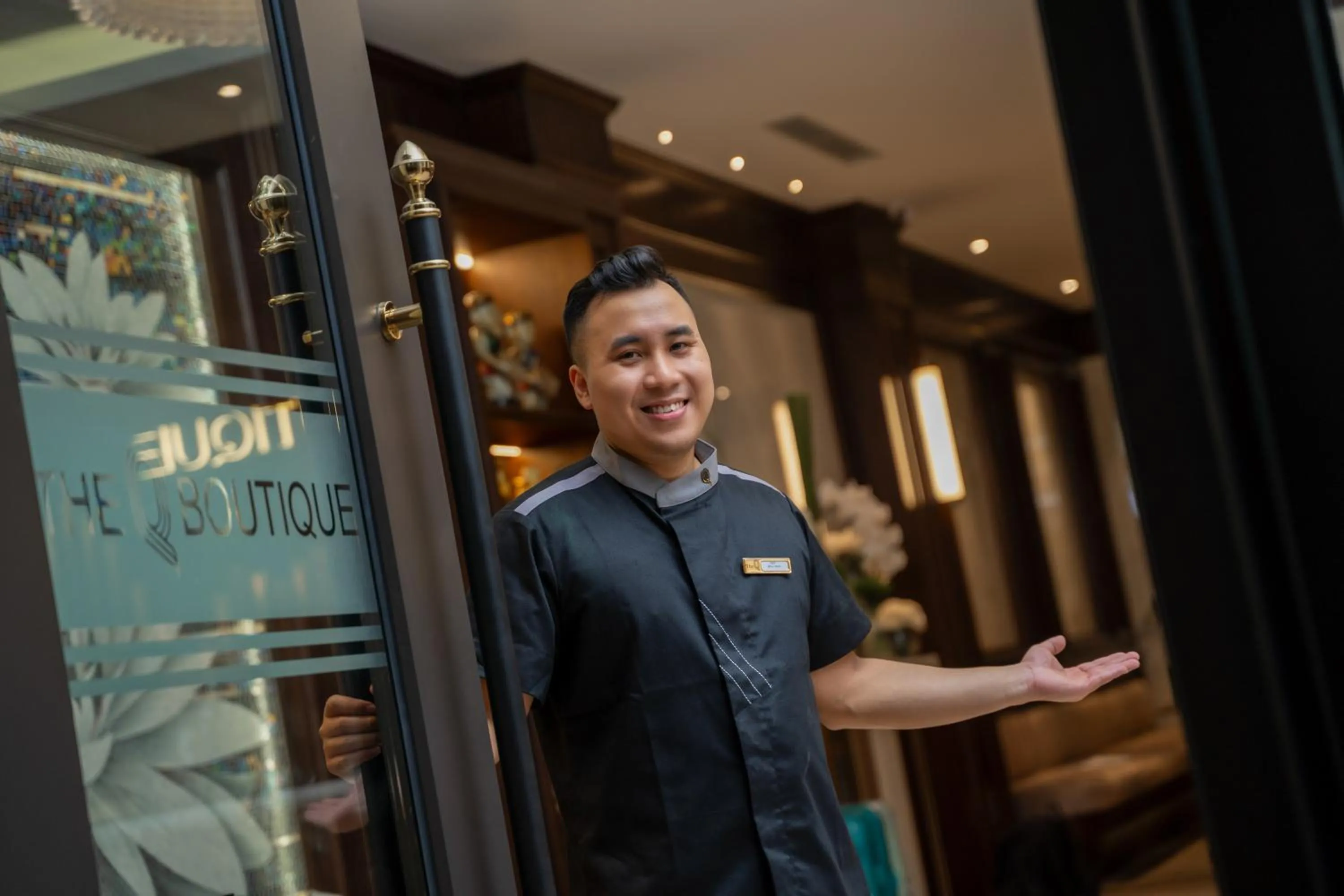 Staff in The Q Boutique Hotel