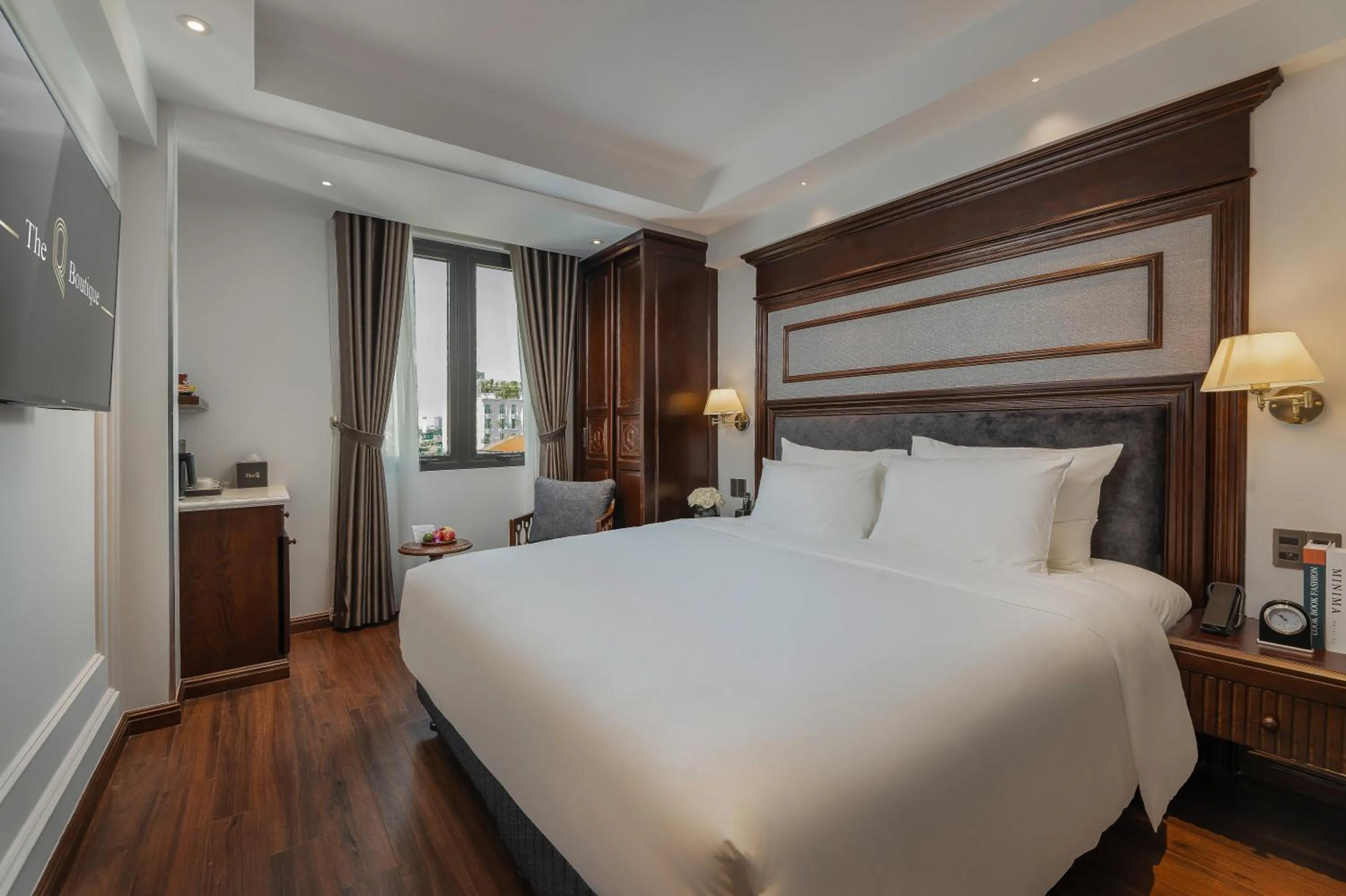 Bedroom, Bed in The Q Boutique Hotel