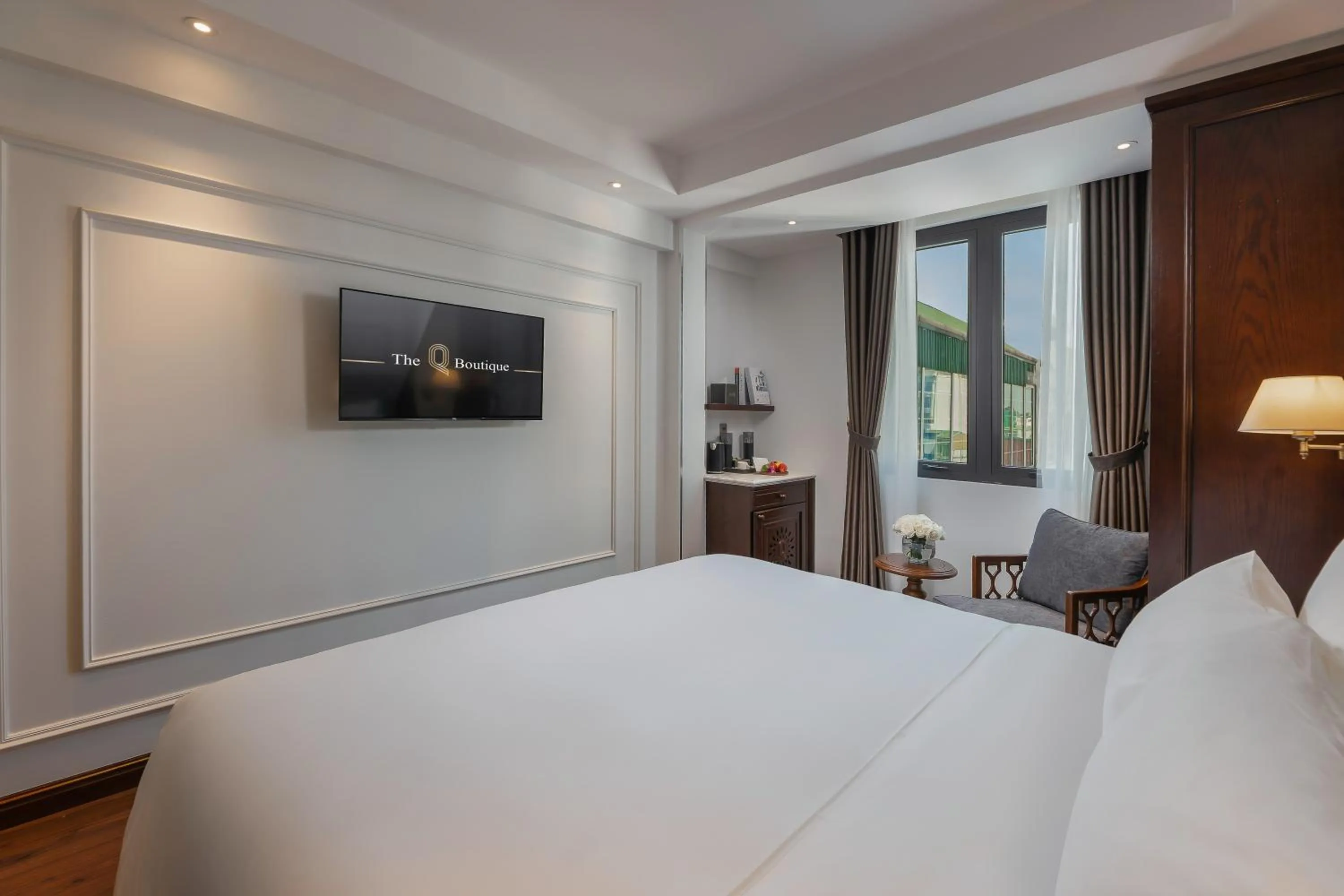 Bedroom, Bed in The Q Boutique Hotel