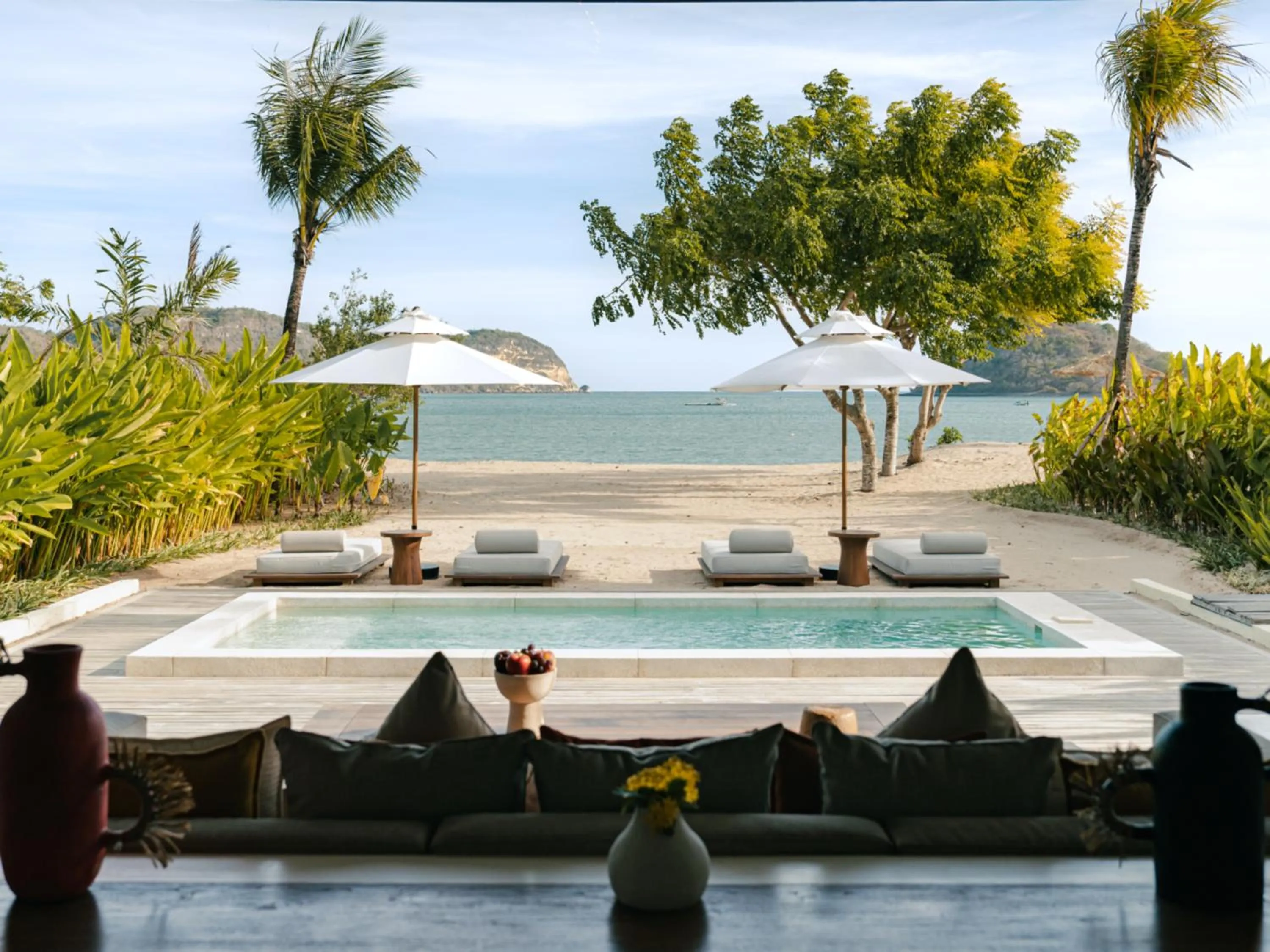 Sea view in Kuara Lombok