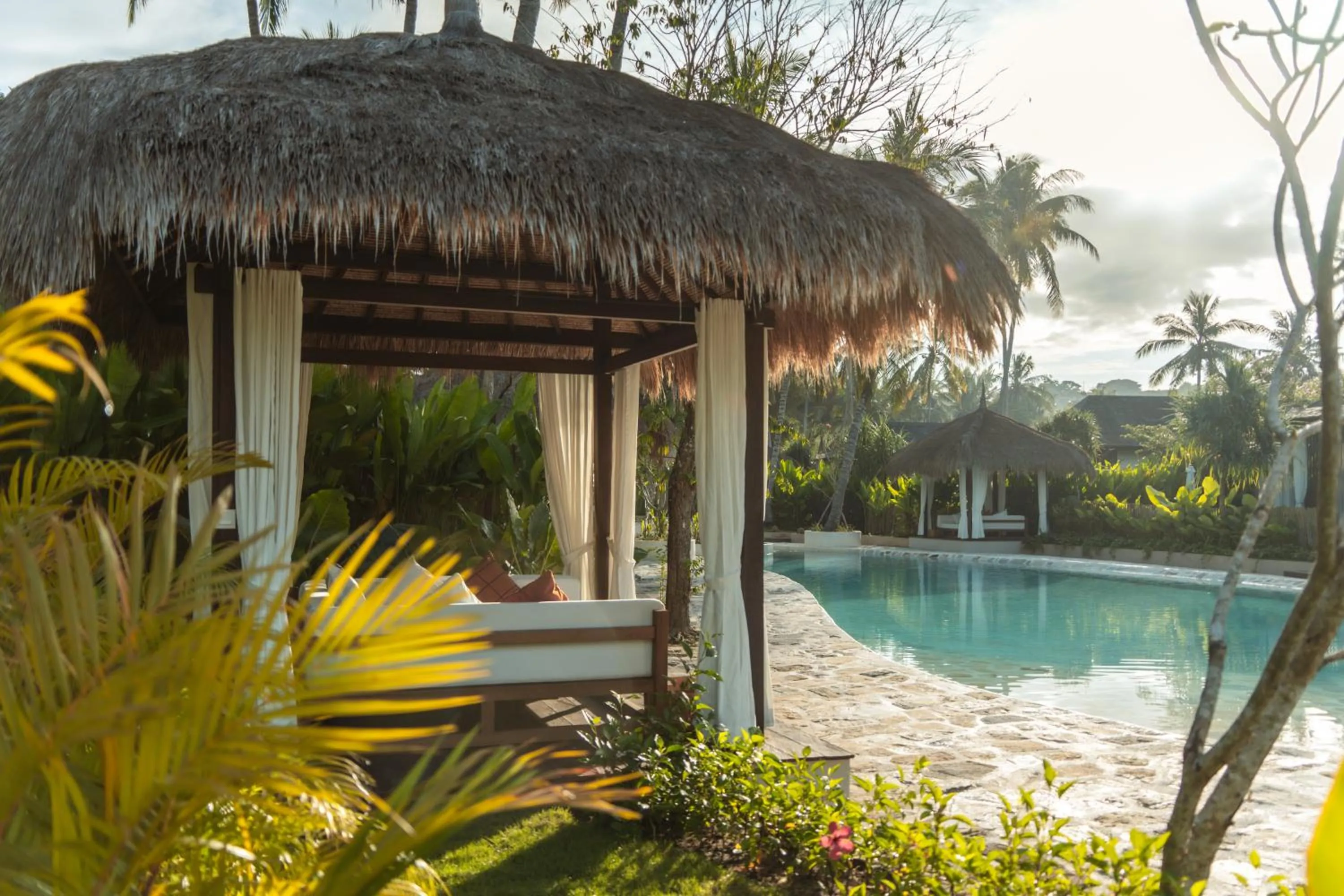 Swimming pool in Kuara Lombok
