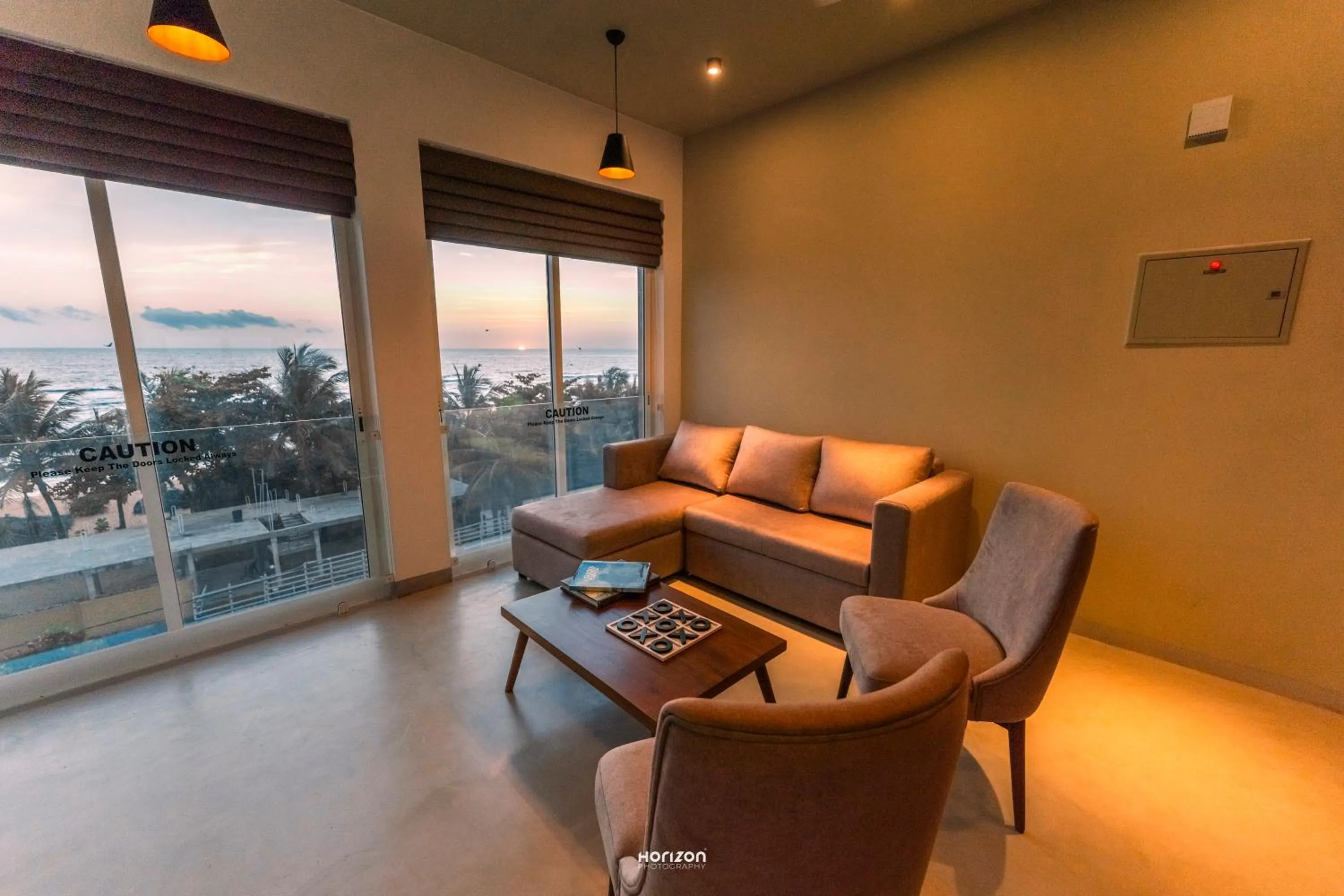 Living room in 50 By The Sea