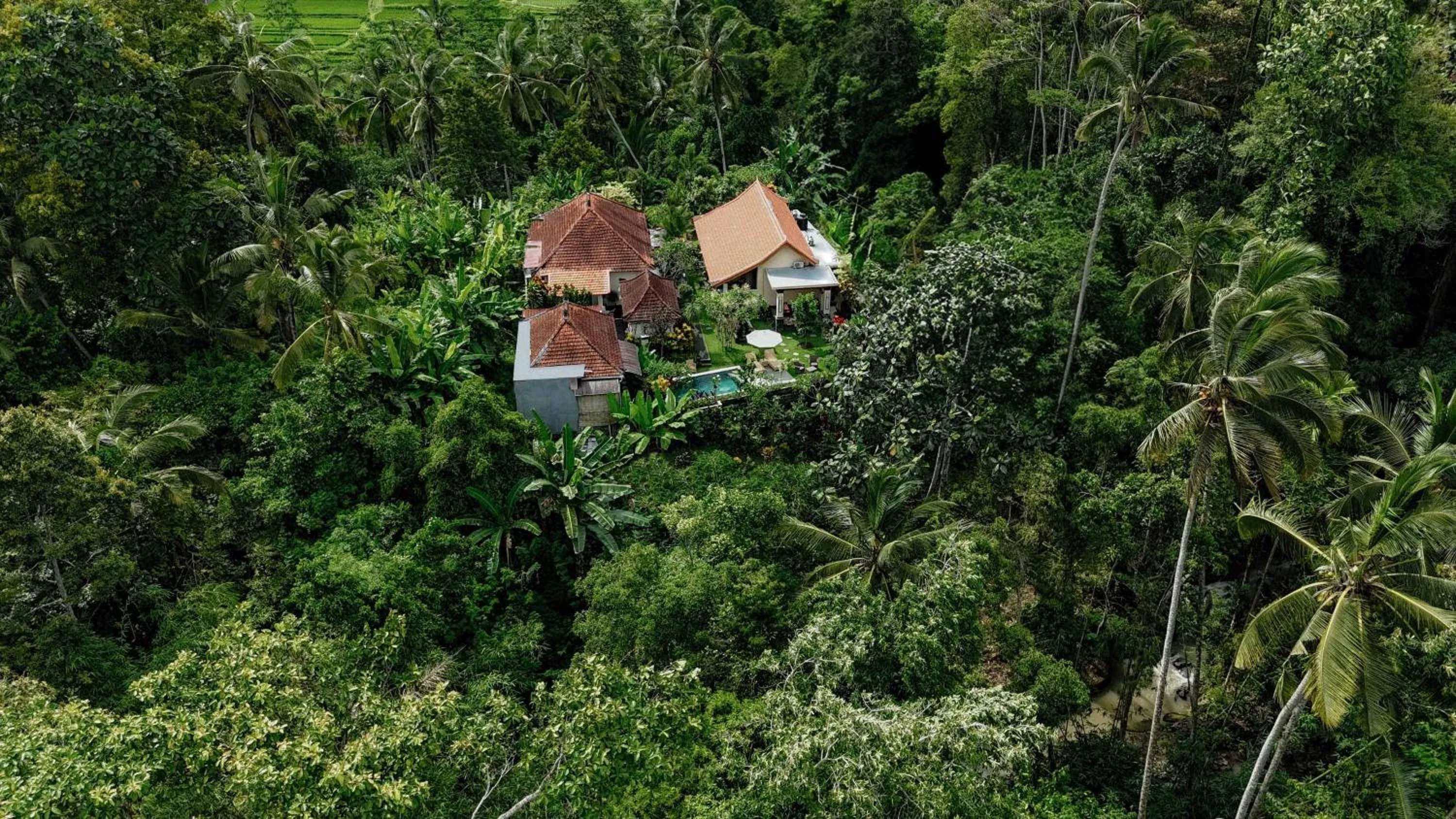 Property building in Campuhan Guesthouse