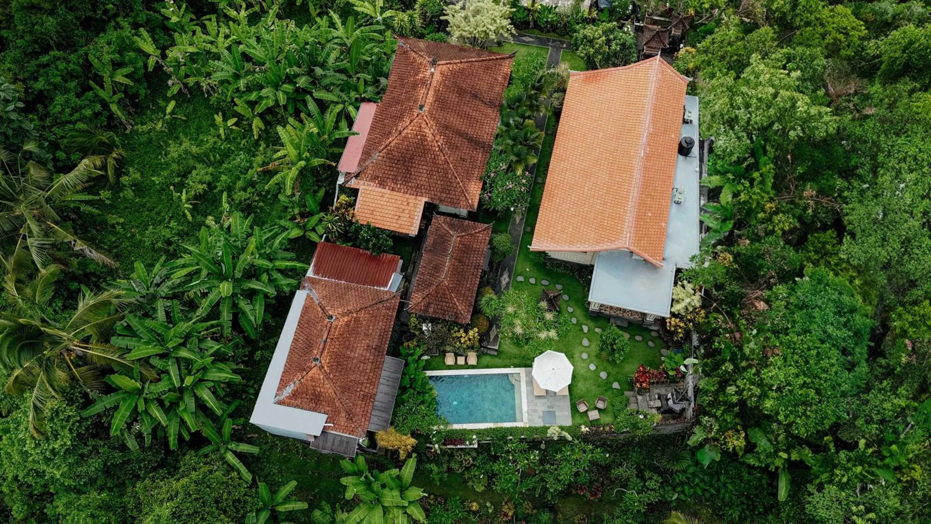 Property building in Campuhan Guesthouse