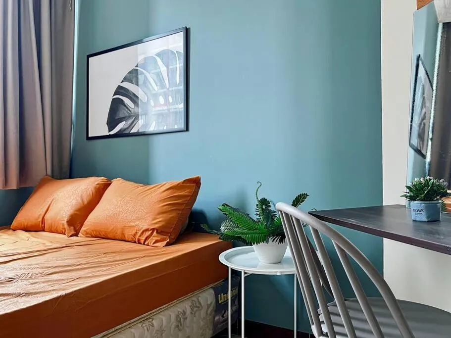 Bed in Large and Strategic Apt 3BR with WiFi & Pool