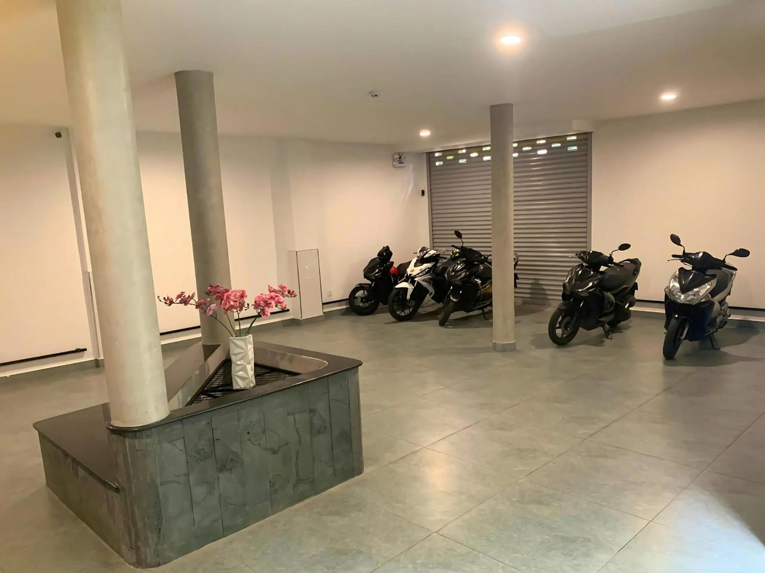 Parking in Urban Hotel