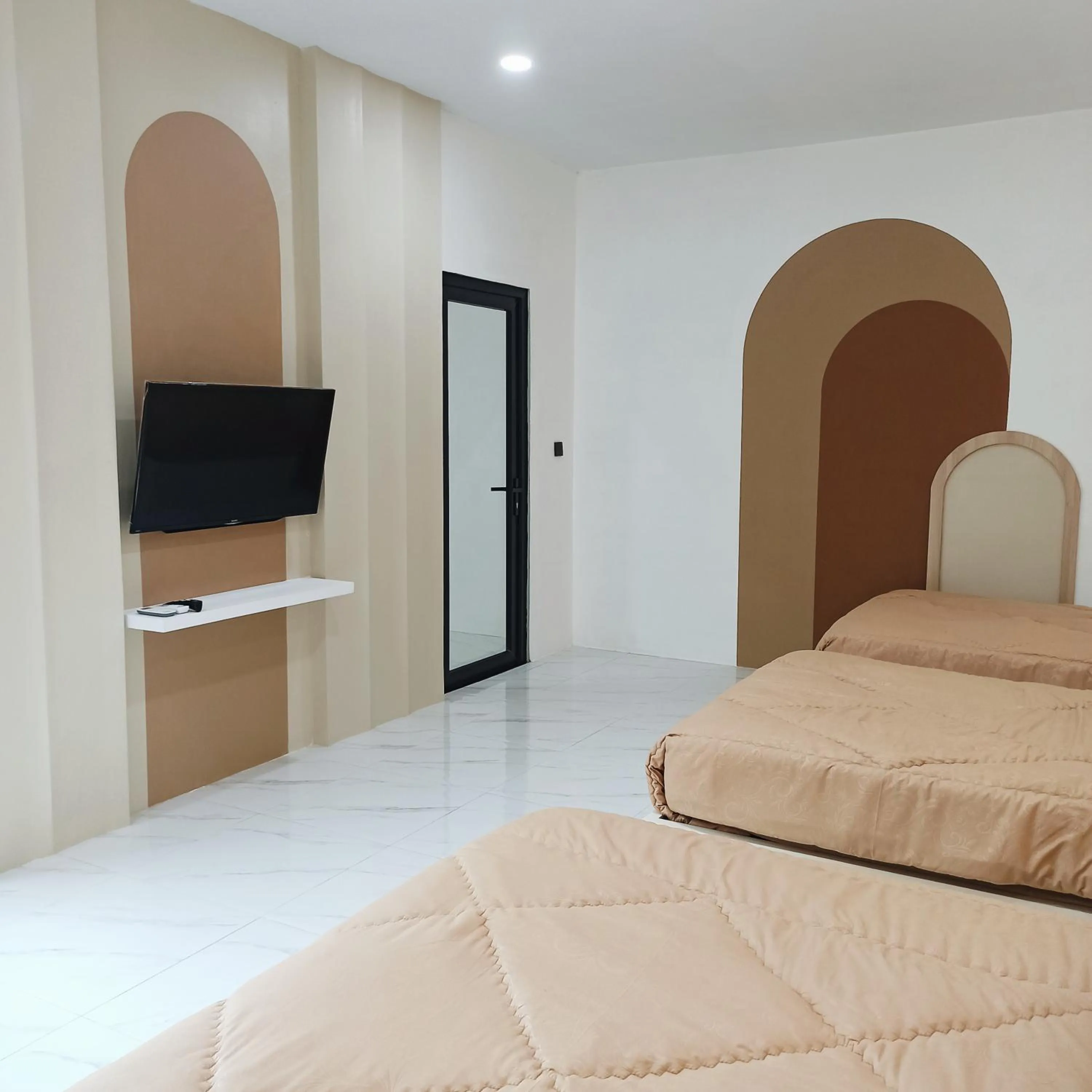 Bed in Sribudaya Resort