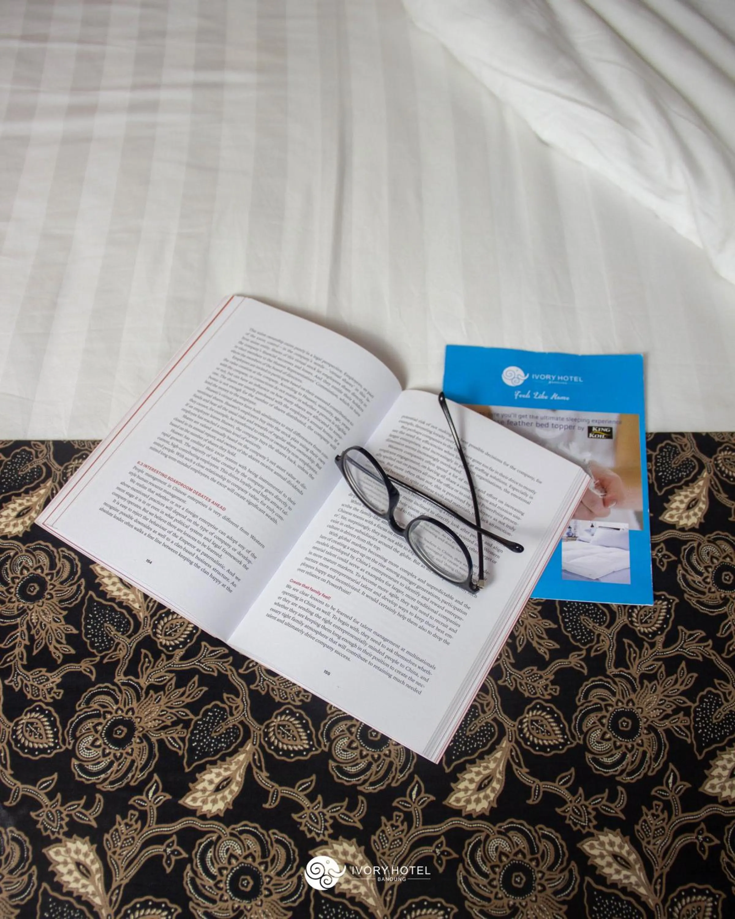 Bed in Ivory Hotel Bandung