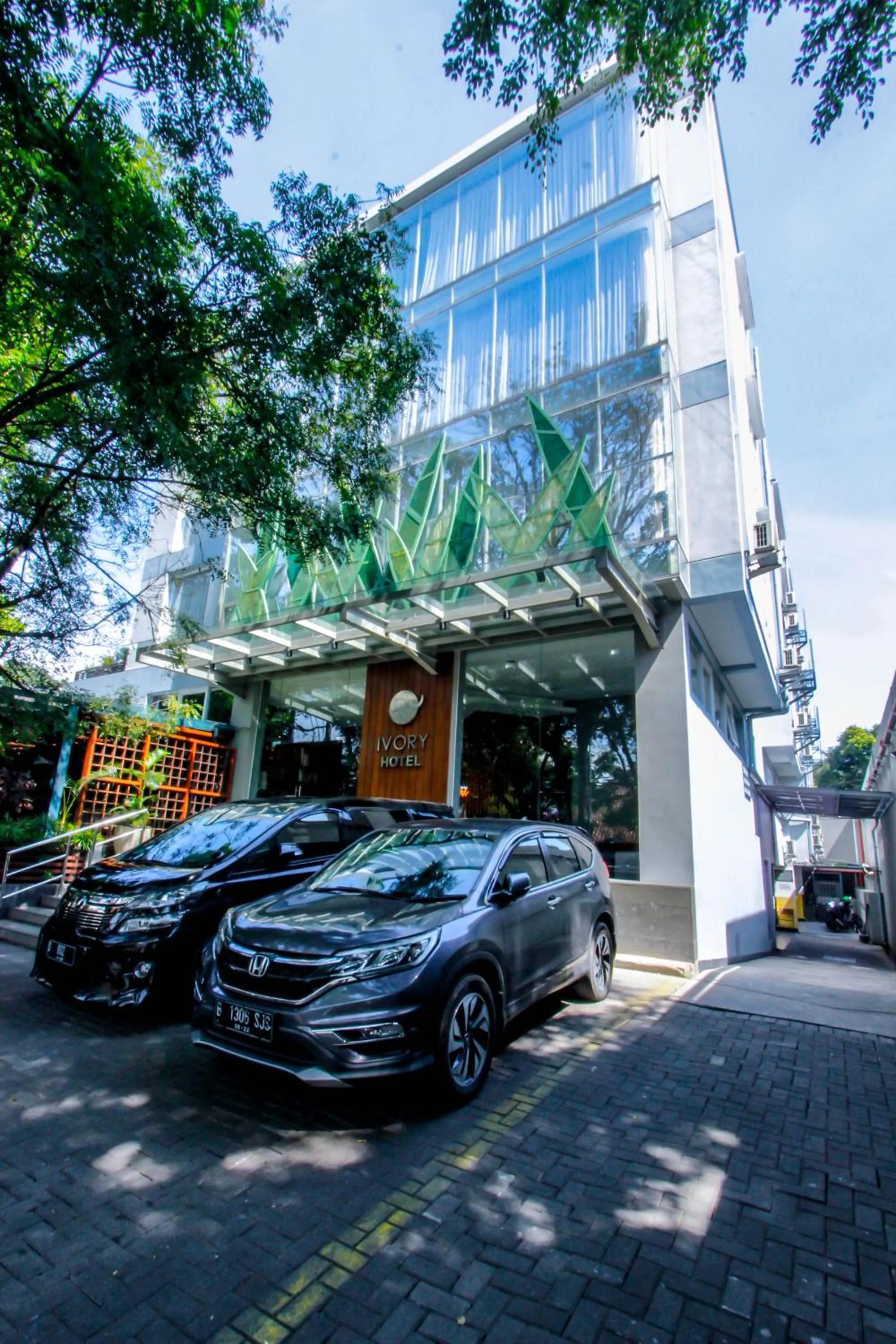 Property building in Ivory Hotel Bandung