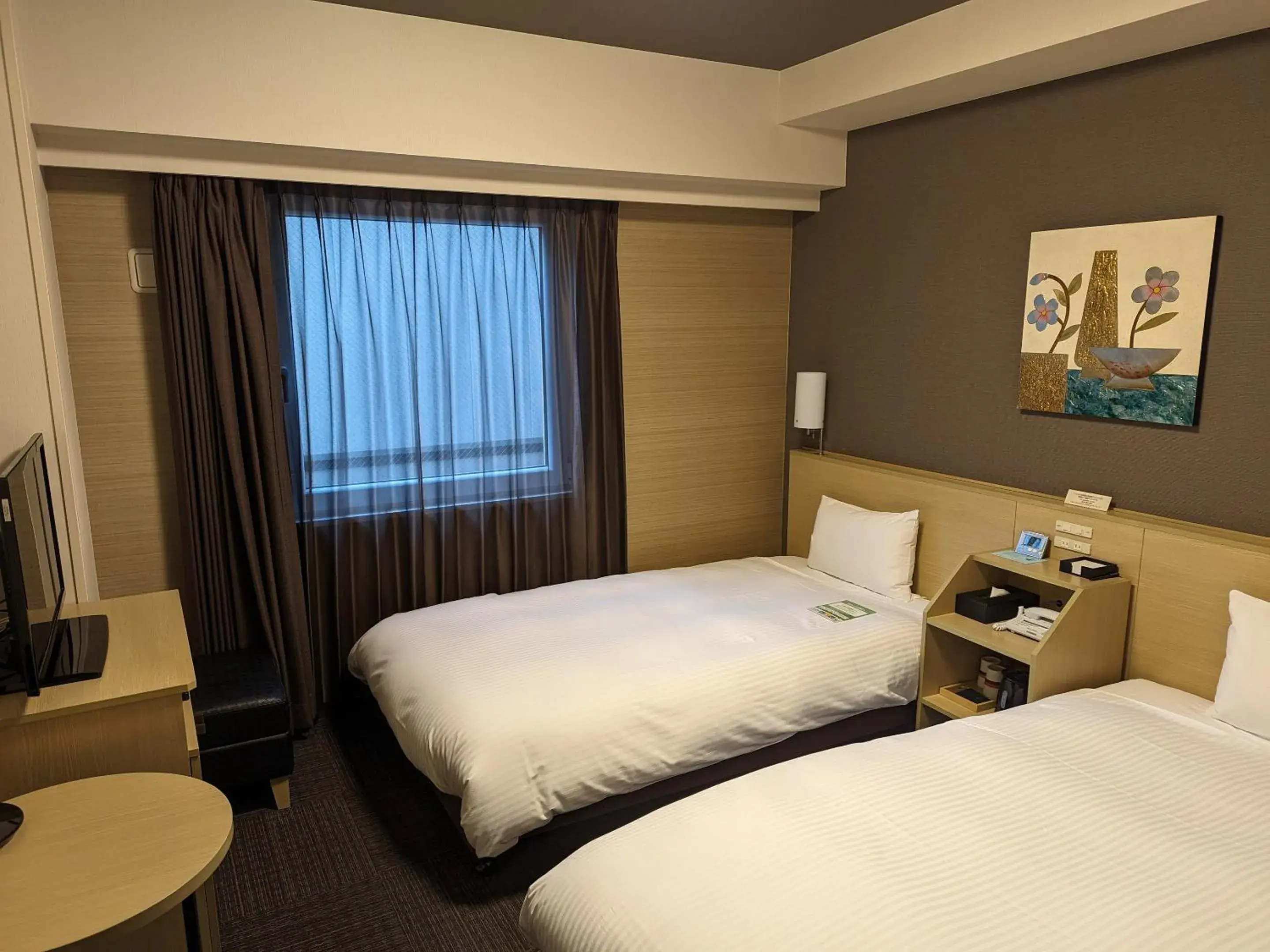 Twin Room - single occupancy - Non-Smoking in Hotel Route-Inn Oshu Twin Room - single occupancy - Non-Smoking in Hotel Route-Inn Oshu