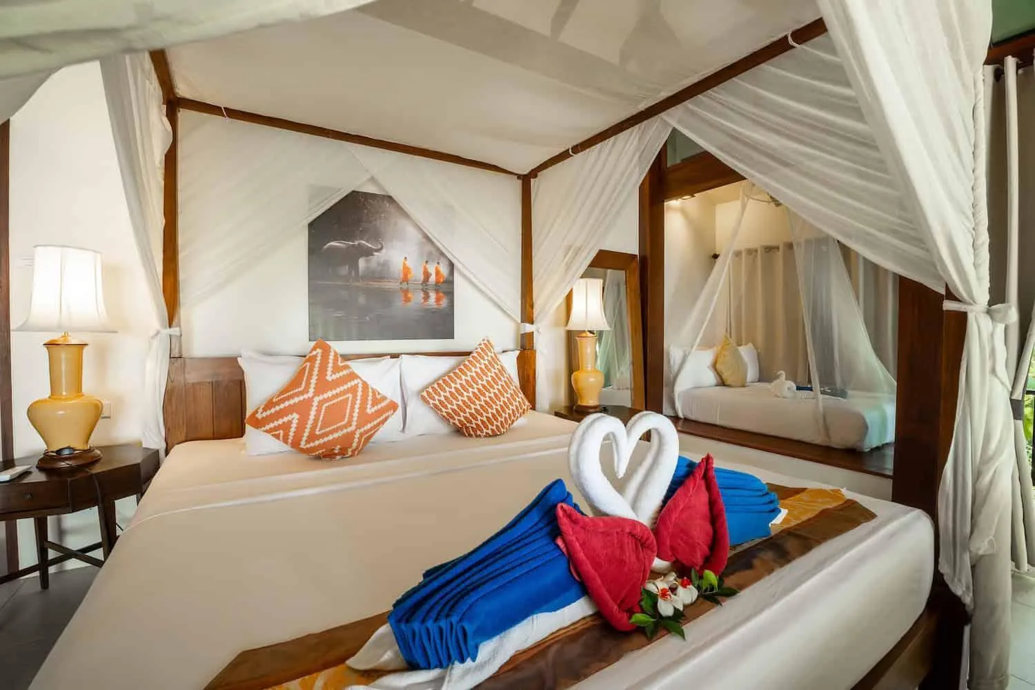 Bed in Koh Jum Beach Villas "A member of Secret Retreats"