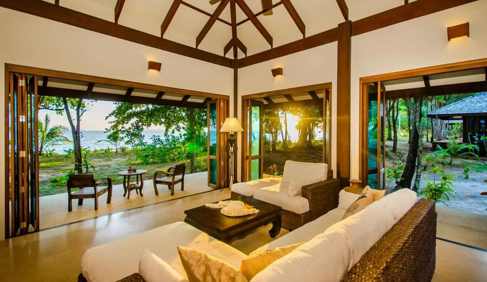 Living room in Koh Jum Beach Villas "A member of Secret Retreats"