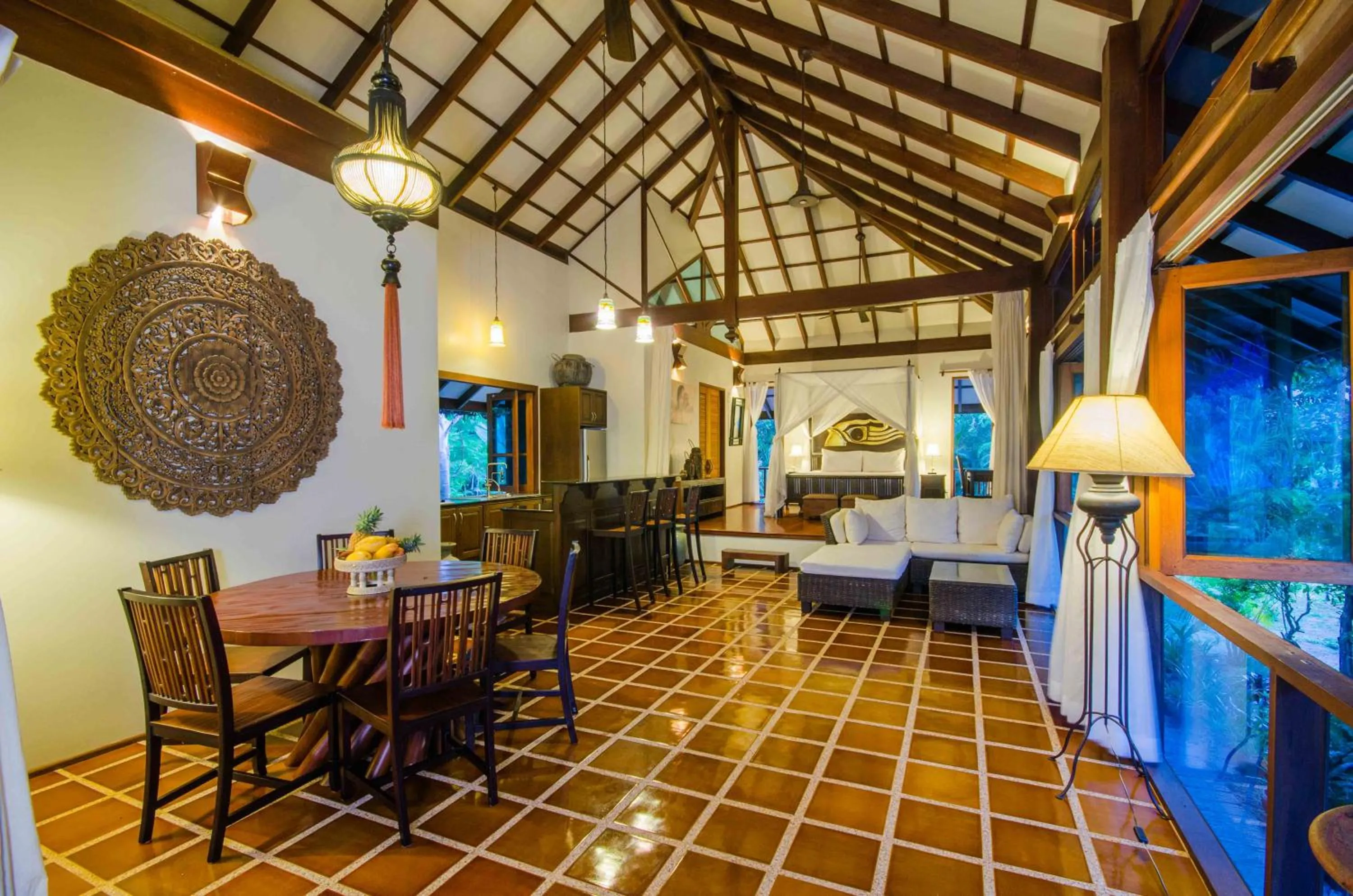 Living room in Koh Jum Beach Villas "A member of Secret Retreats"