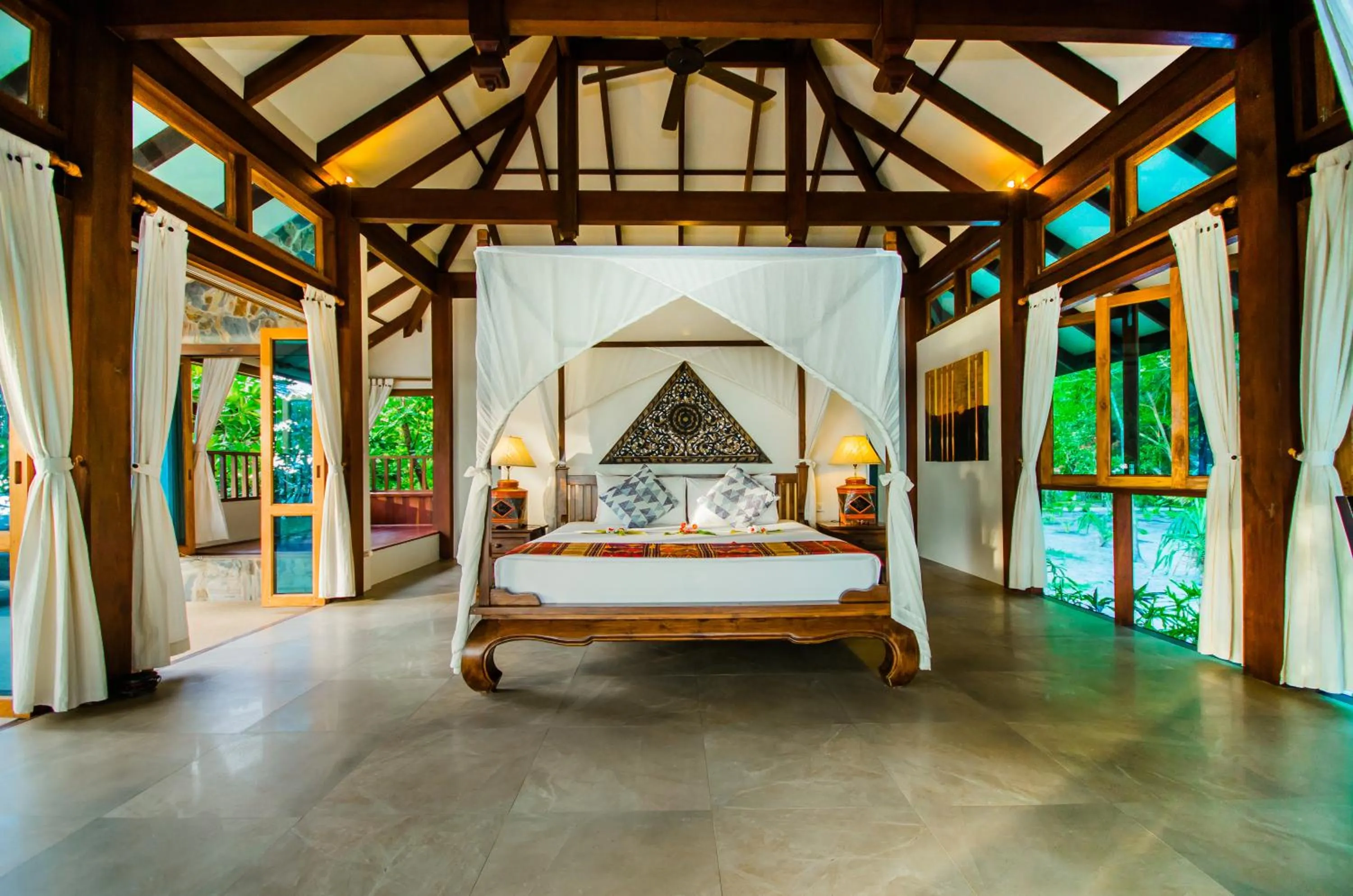 Bedroom in Koh Jum Beach Villas "A member of Secret Retreats"