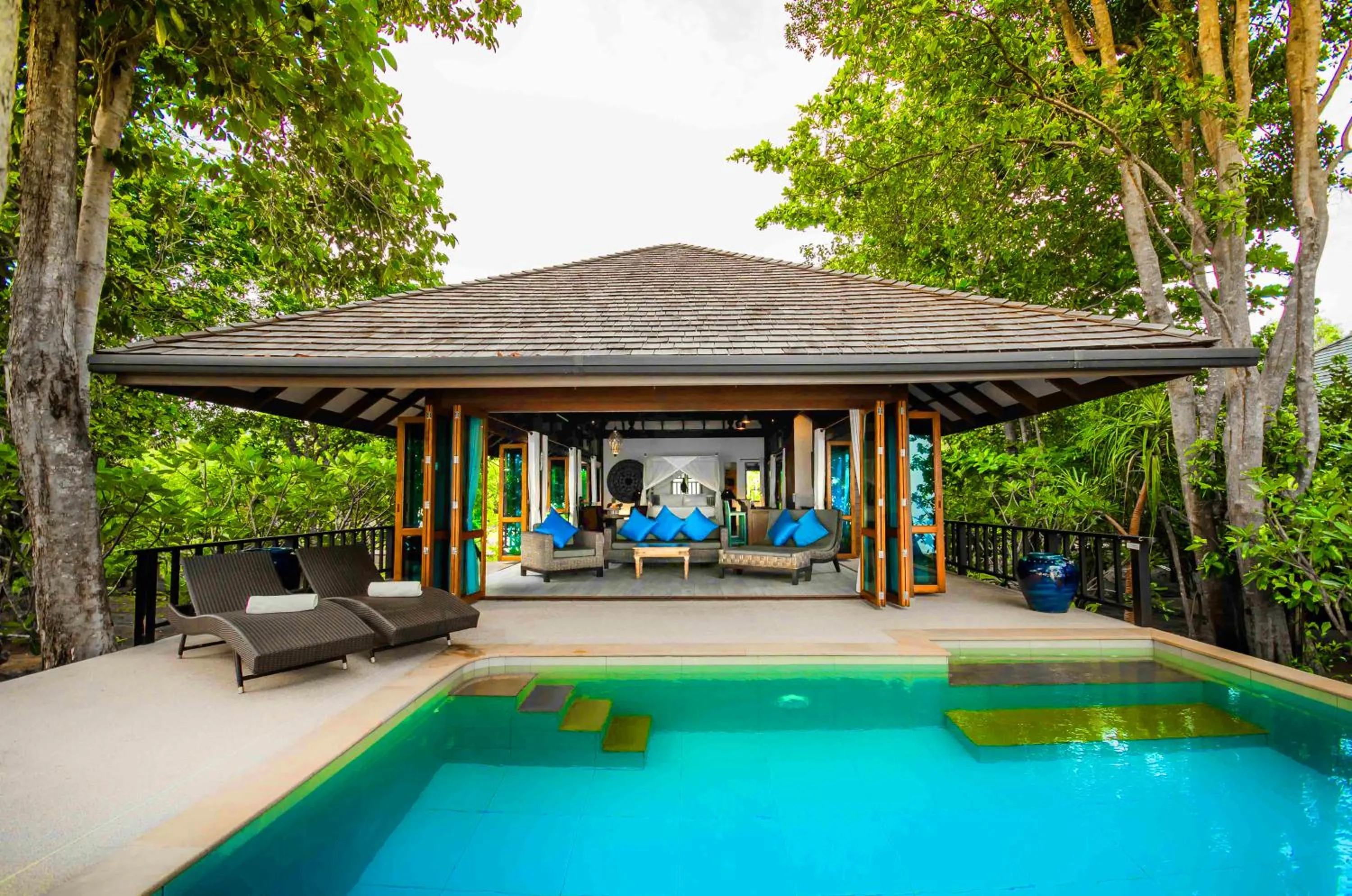 Garden view in Koh Jum Beach Villas "A member of Secret Retreats"