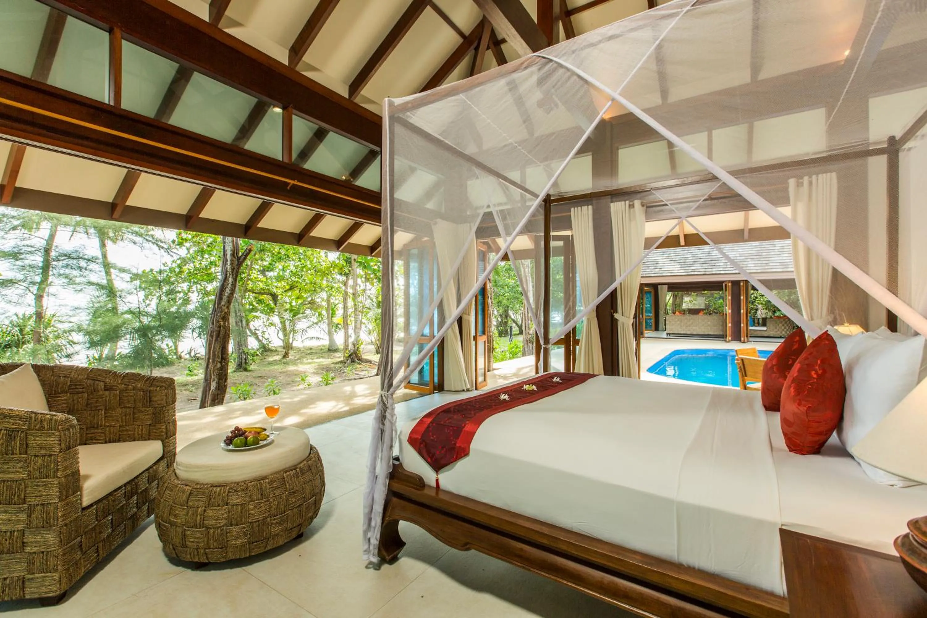 Bedroom, Bed in Koh Jum Beach Villas "A member of Secret Retreats"