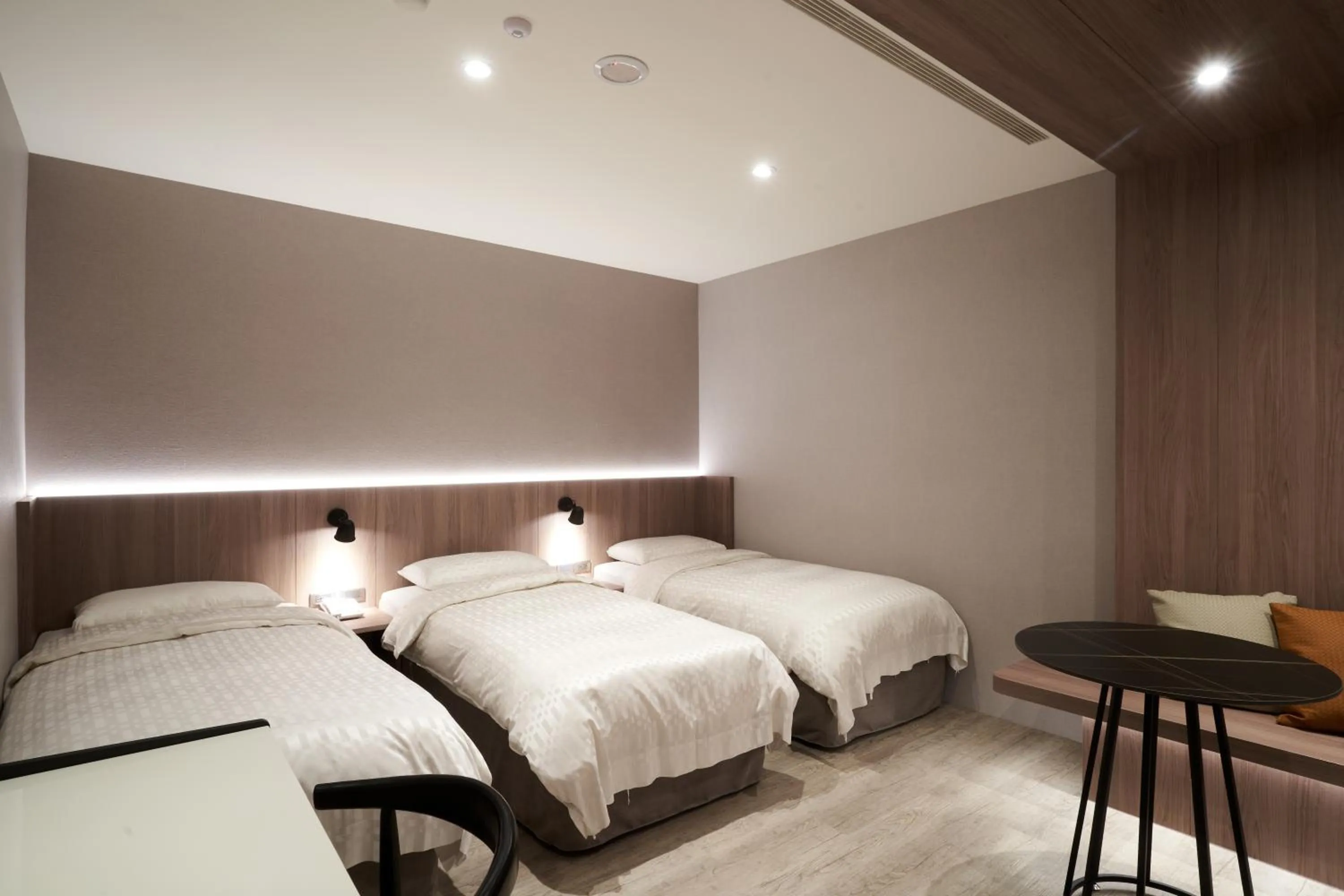 Bed in Yung An Business Hotel