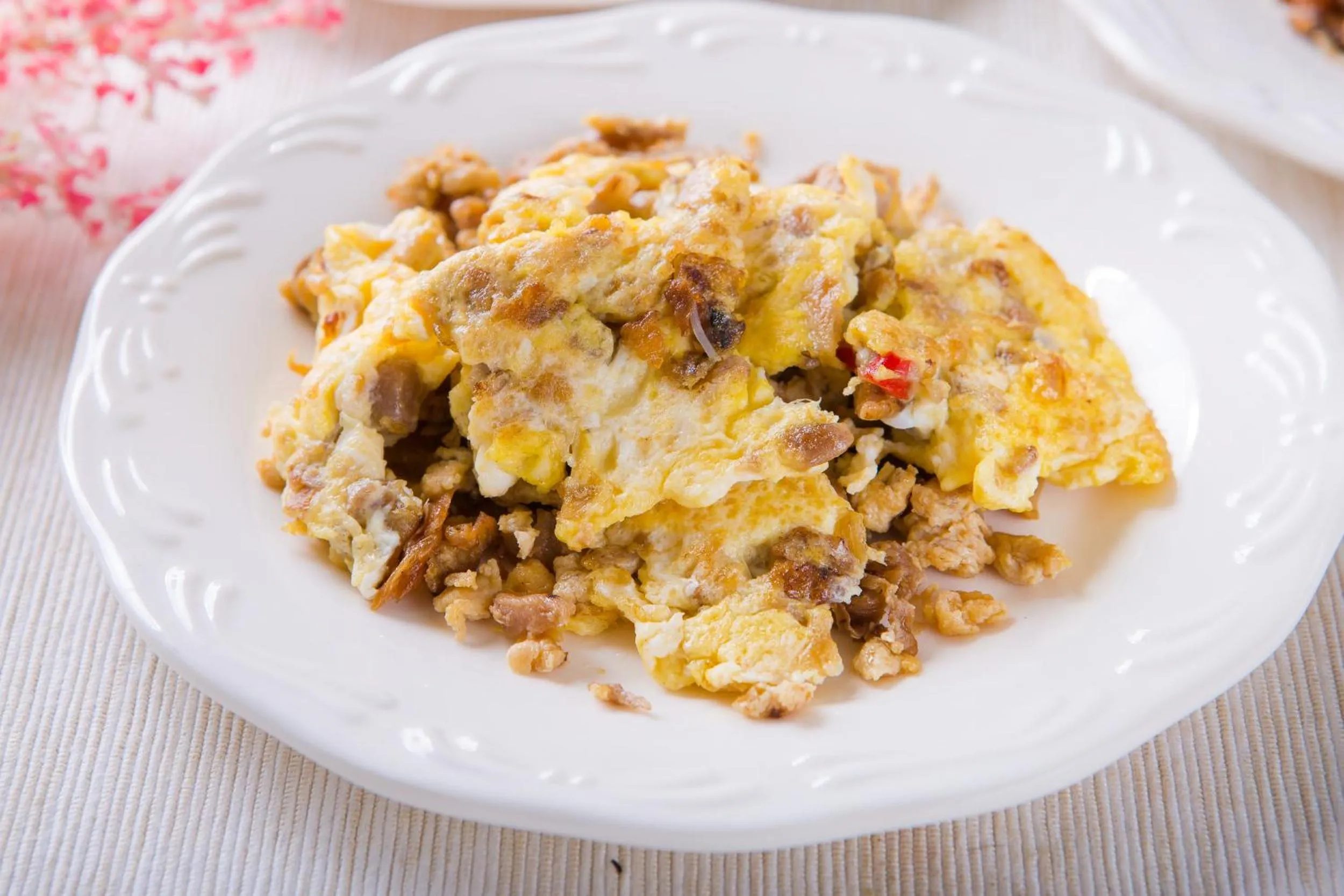 Food close-up in Yung An Business Hotel