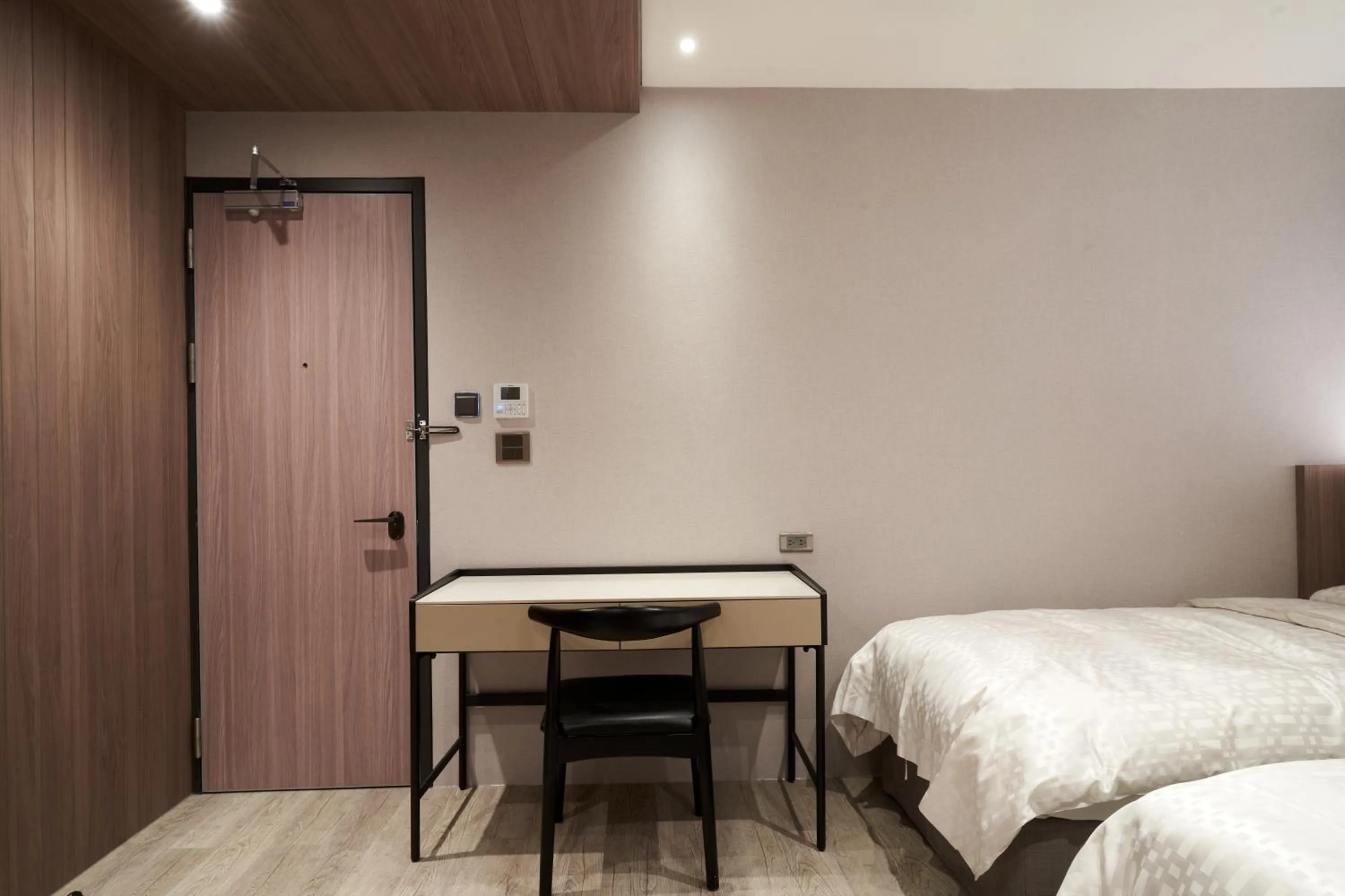 Bed in Yung An Business Hotel