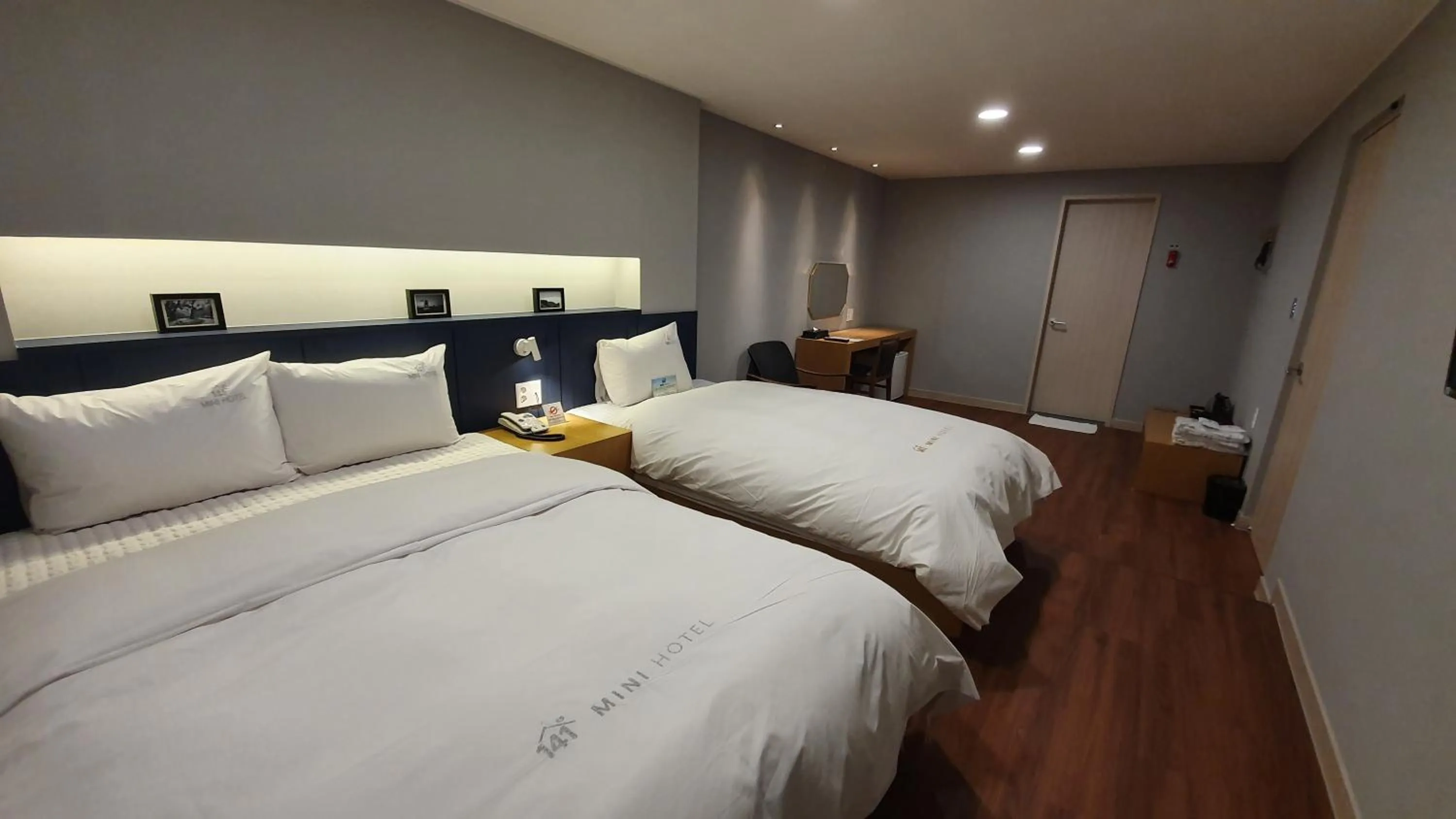 Bed in Mini Hotel 141