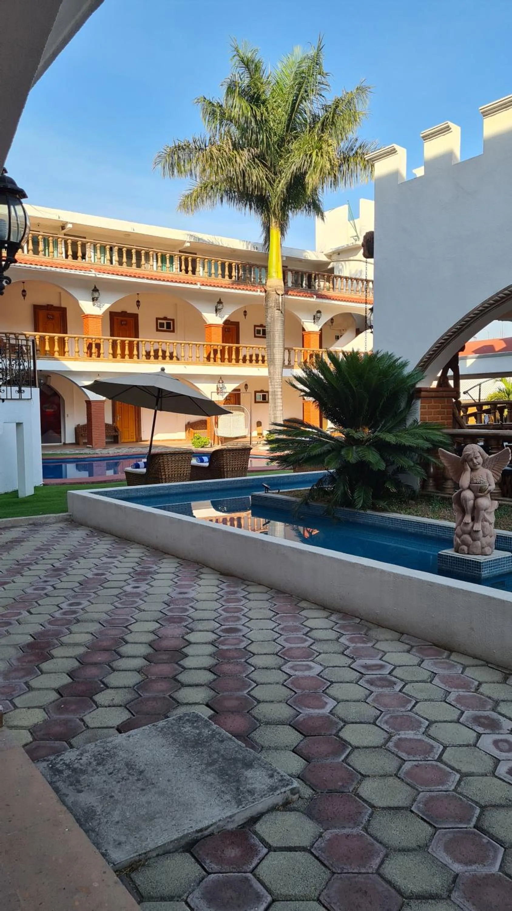 Property building in Hotel Leyenda del Tepozteco