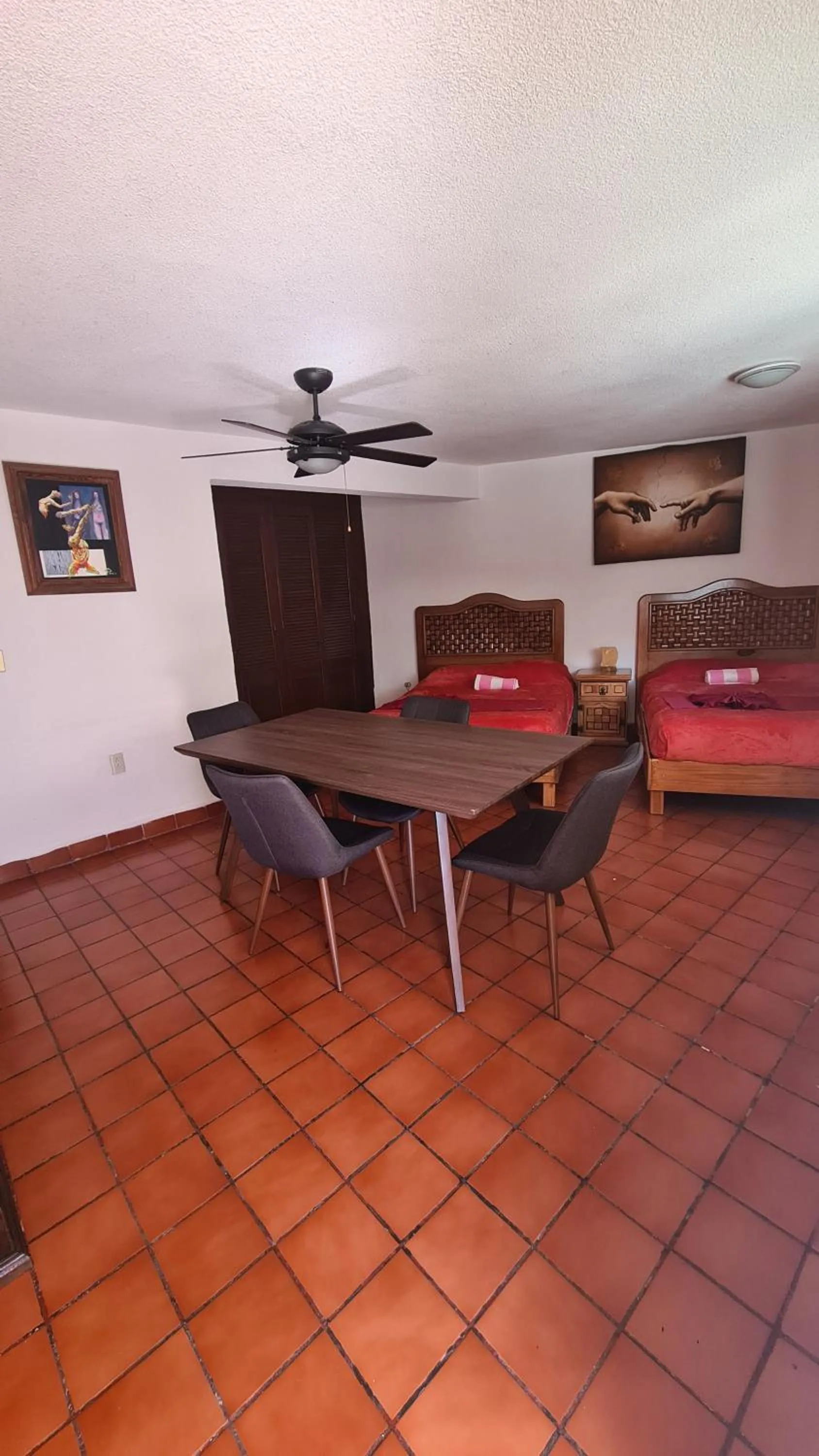 Bed in Hotel Leyenda del Tepozteco