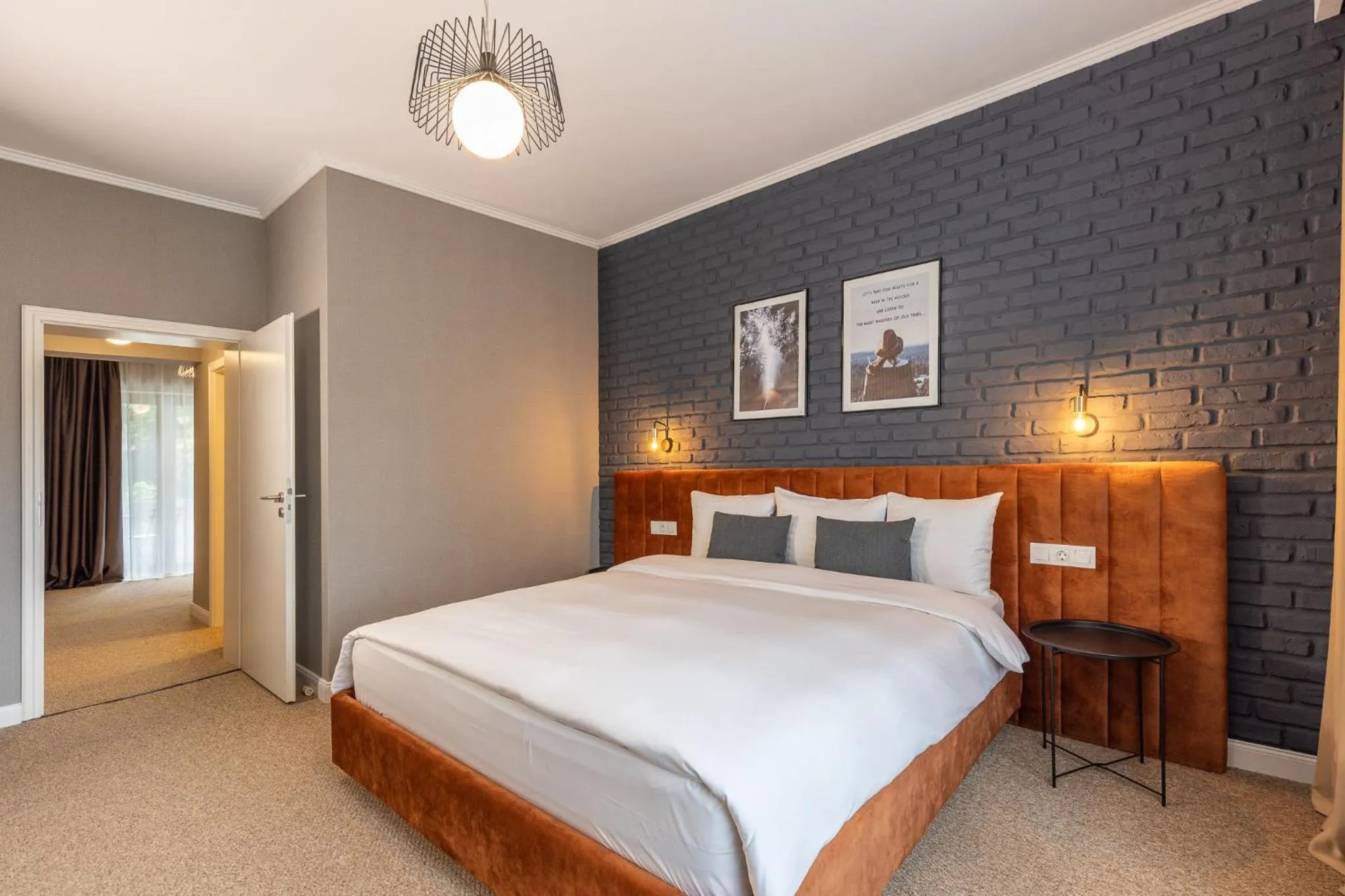 Bedroom, Bed in UpperHouse Suites & More