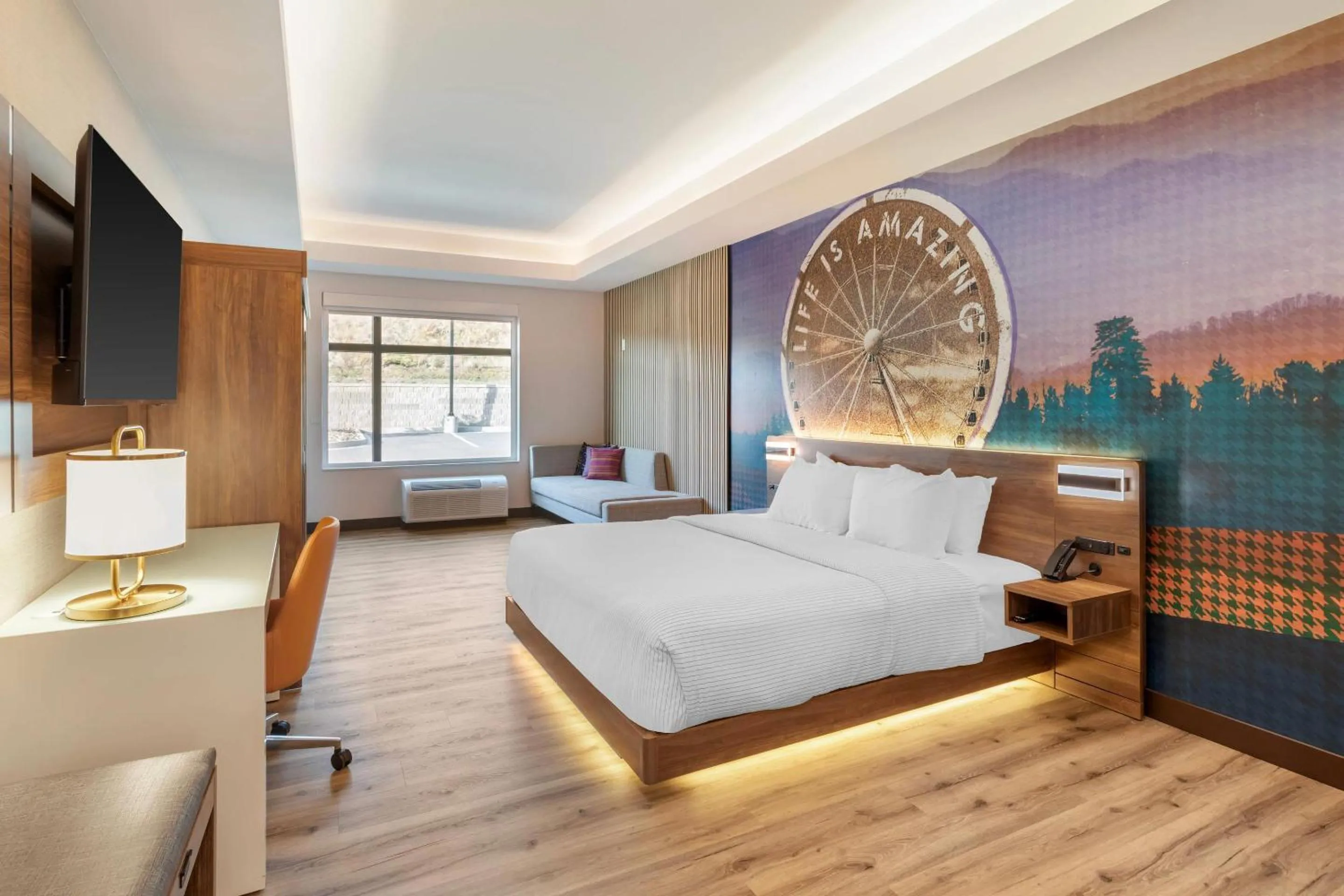 Bedroom, Bed in Cambria Hotel Pigeon Forge