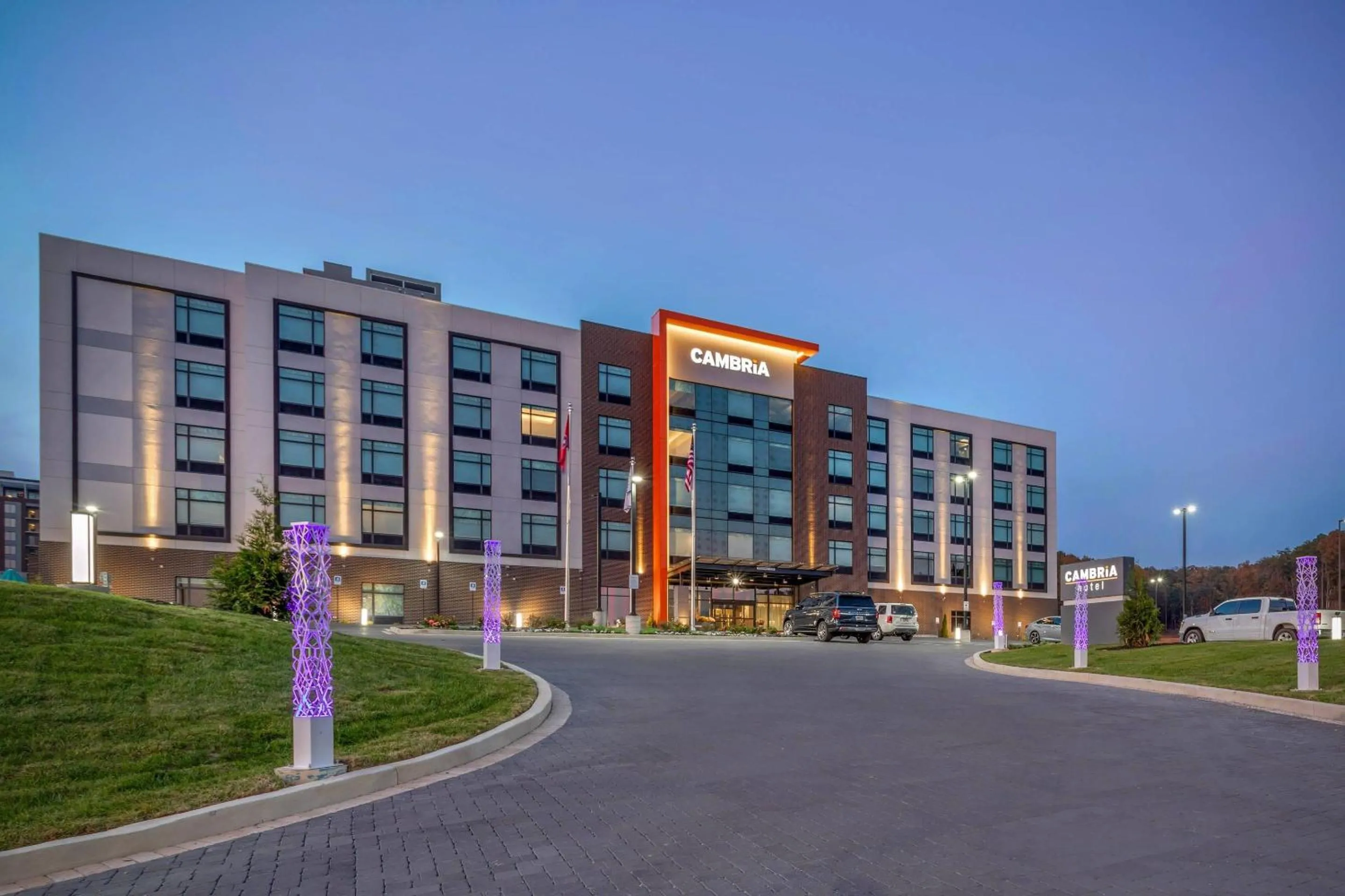 Property building in Cambria Hotel Pigeon Forge