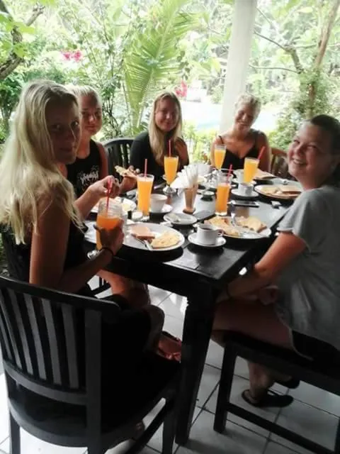 group of guests in Vico hotel