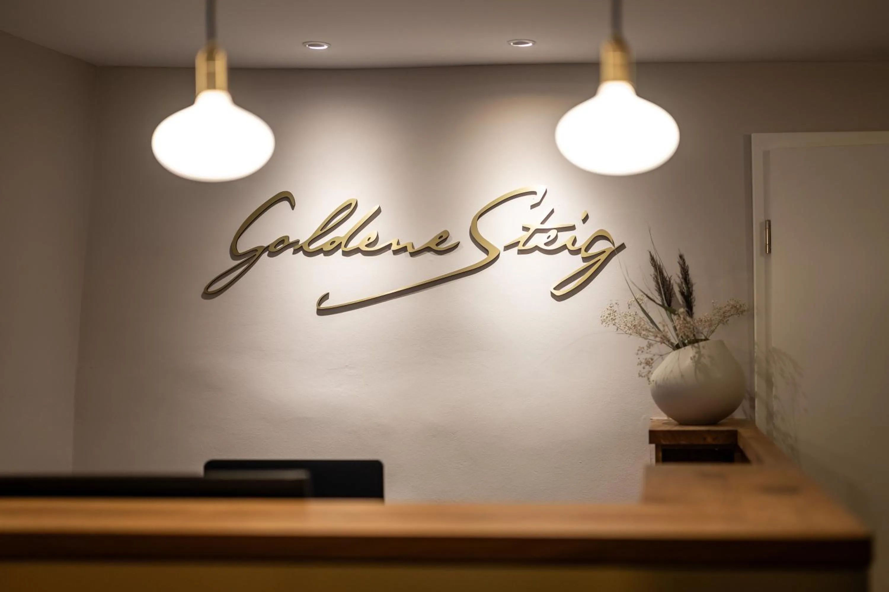 Lobby or reception in Hotel Goldene Steig