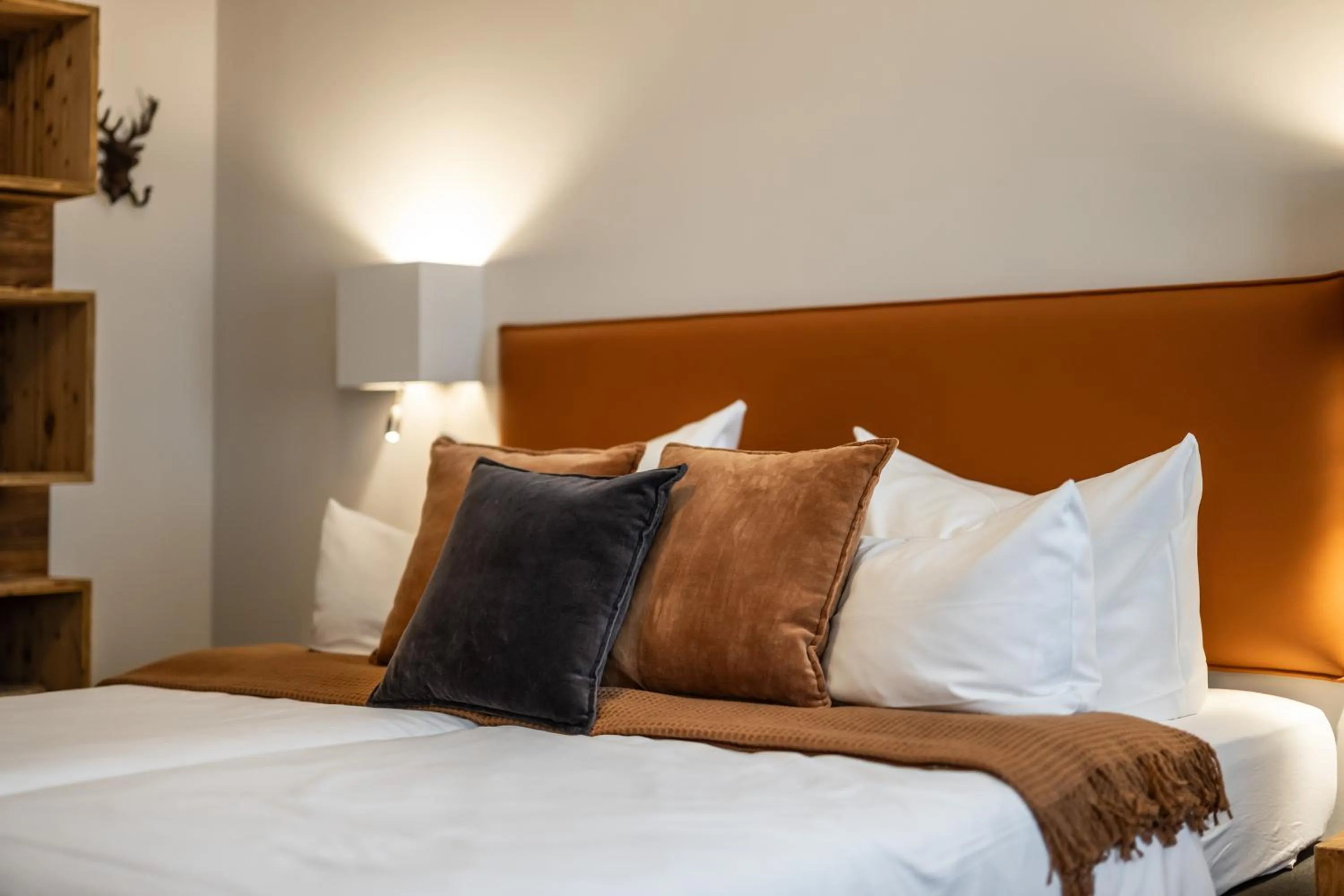 Photo of the whole room, Bed in Hotel Goldene Steig