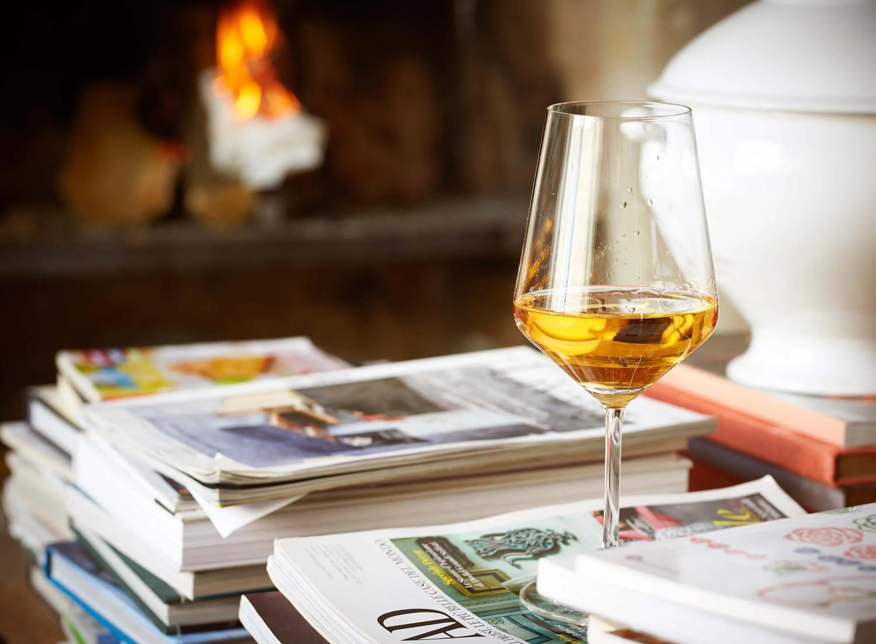 Drinks in Baglio Occhipinti