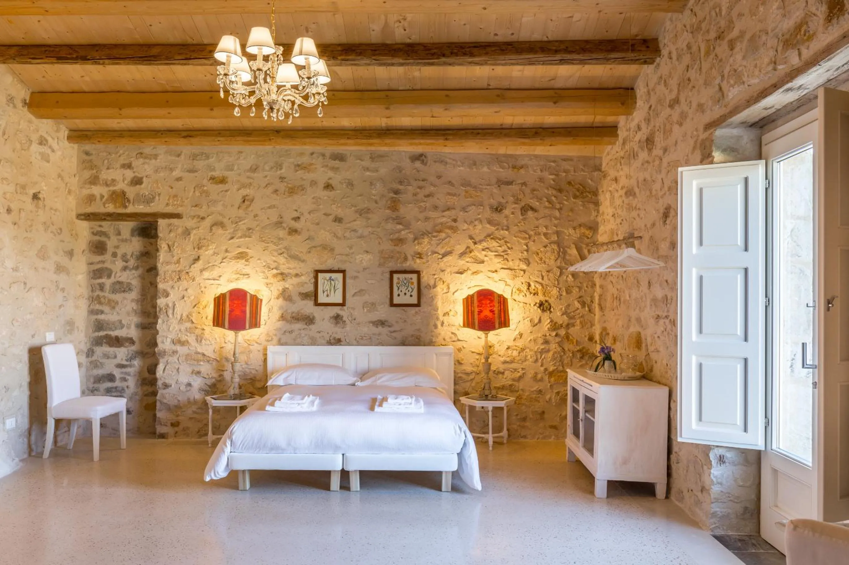 Bedroom, Bed in Baglio Occhipinti