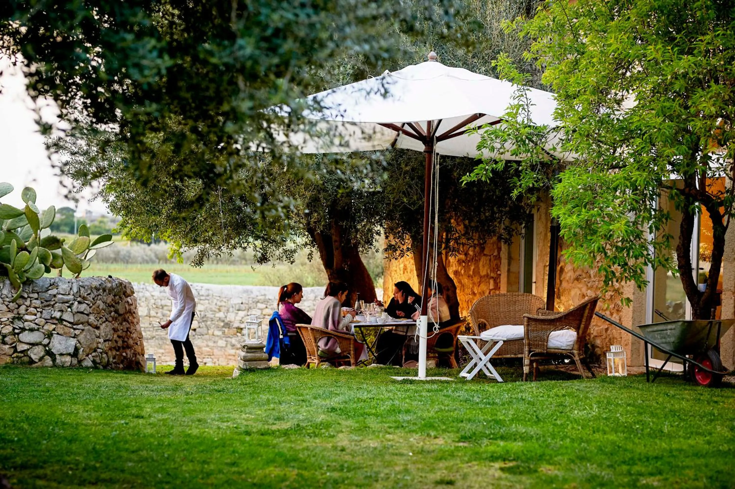 Garden in Baglio Occhipinti